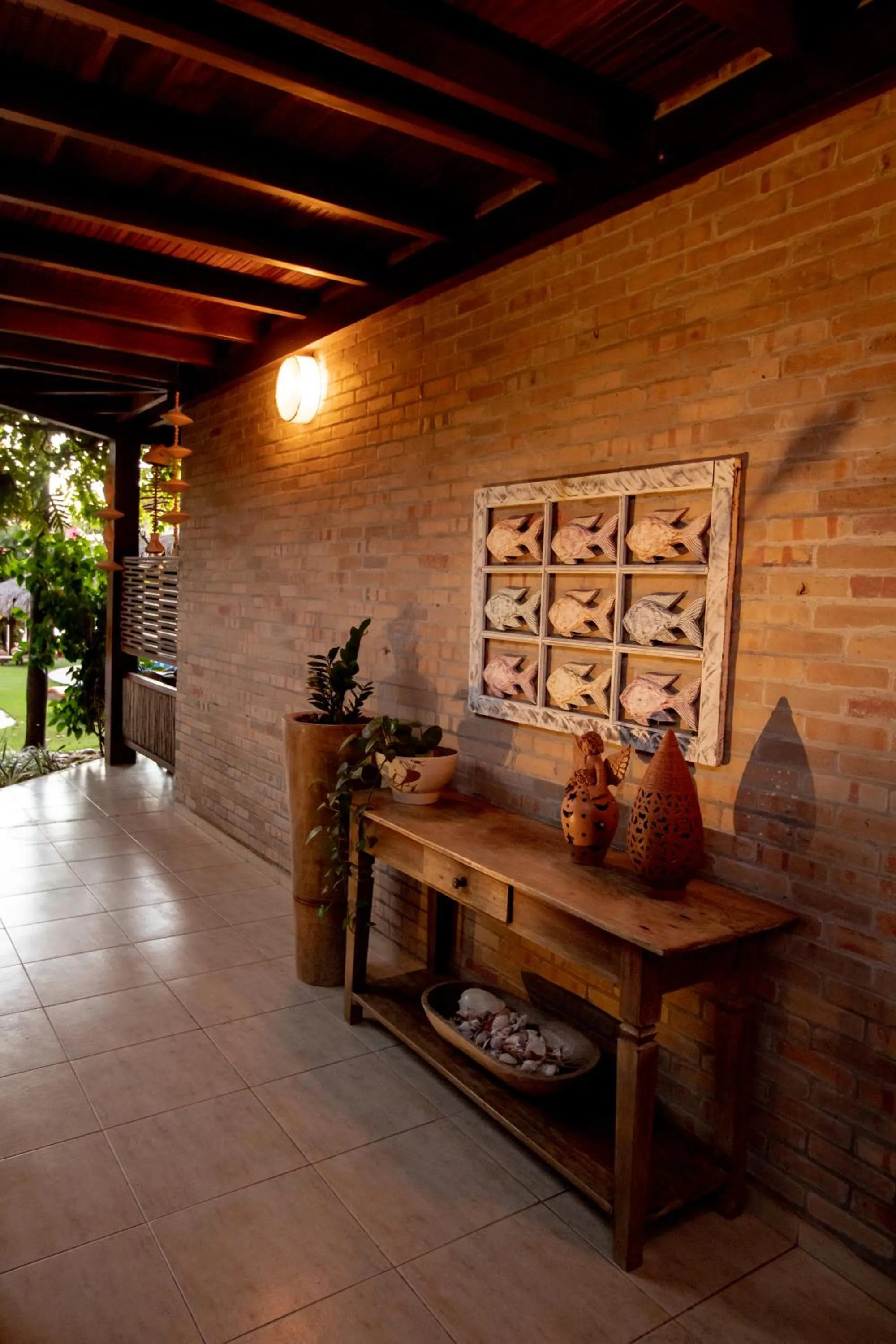 Area and facilities in Pousada Jeribá