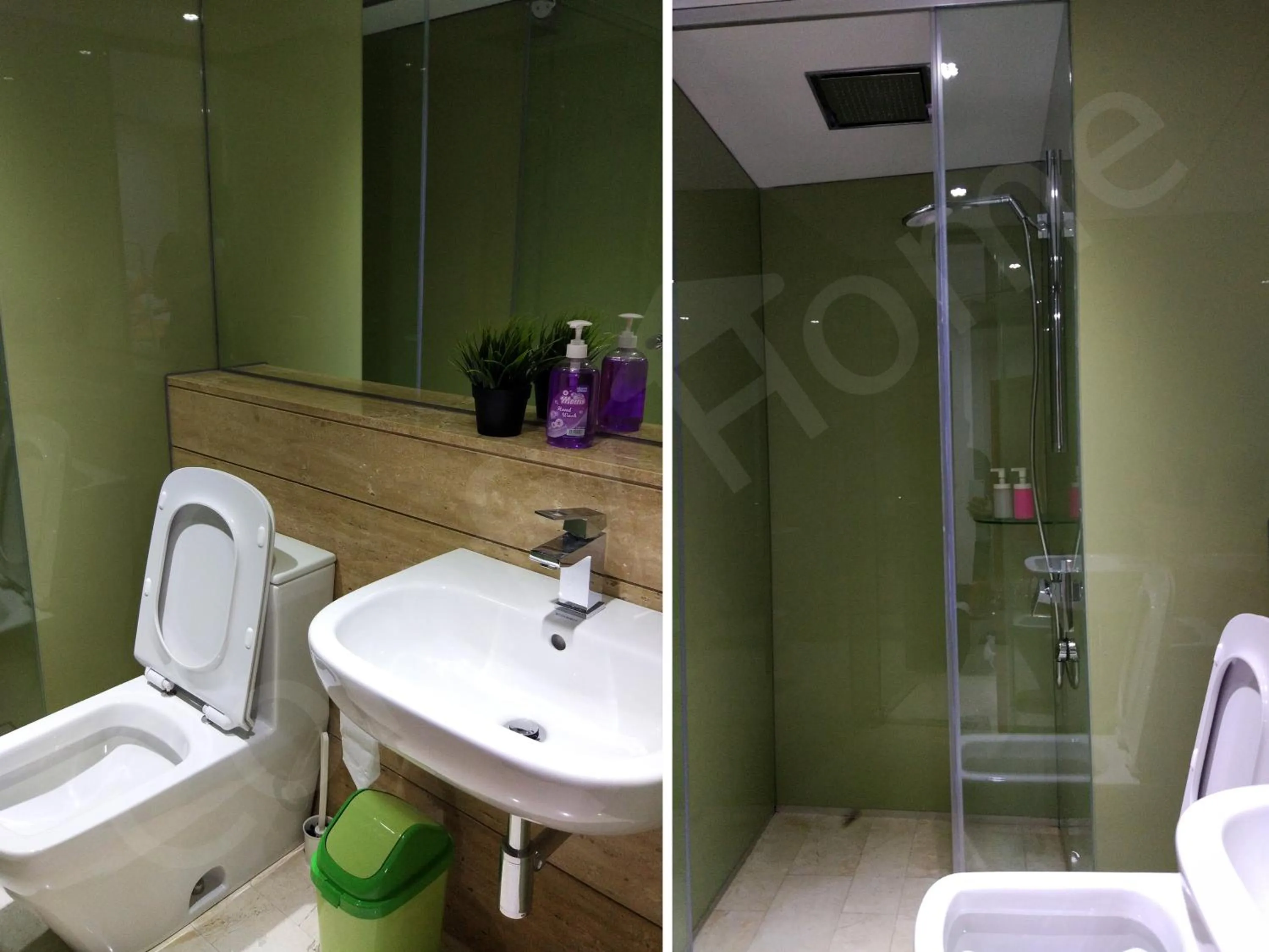 Bathroom in 5 STAR & LUXURY Apartment near KLCC/ KL City Centre