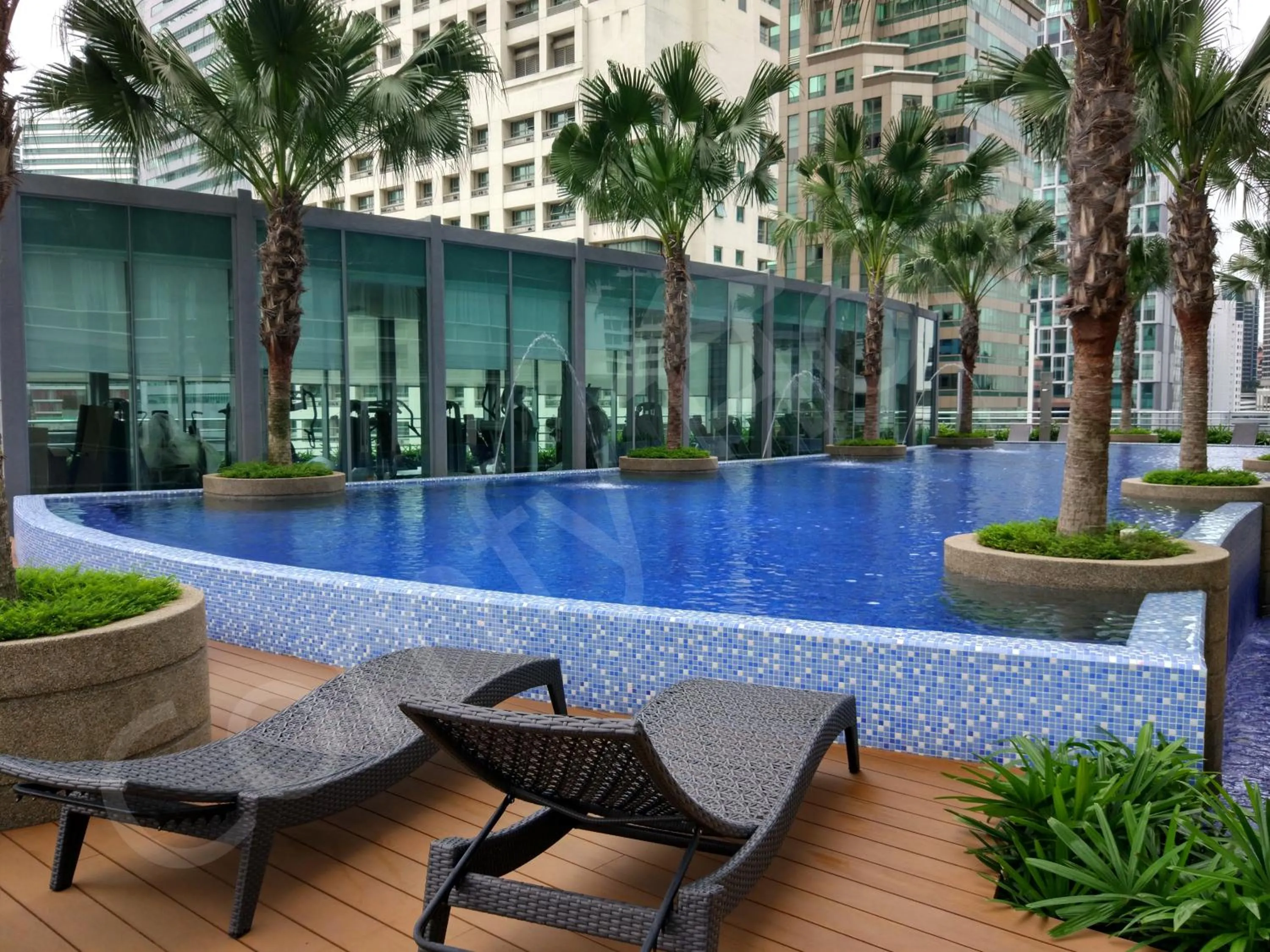 Swimming pool in 5 STAR & LUXURY Apartment near KLCC/ KL City Centre