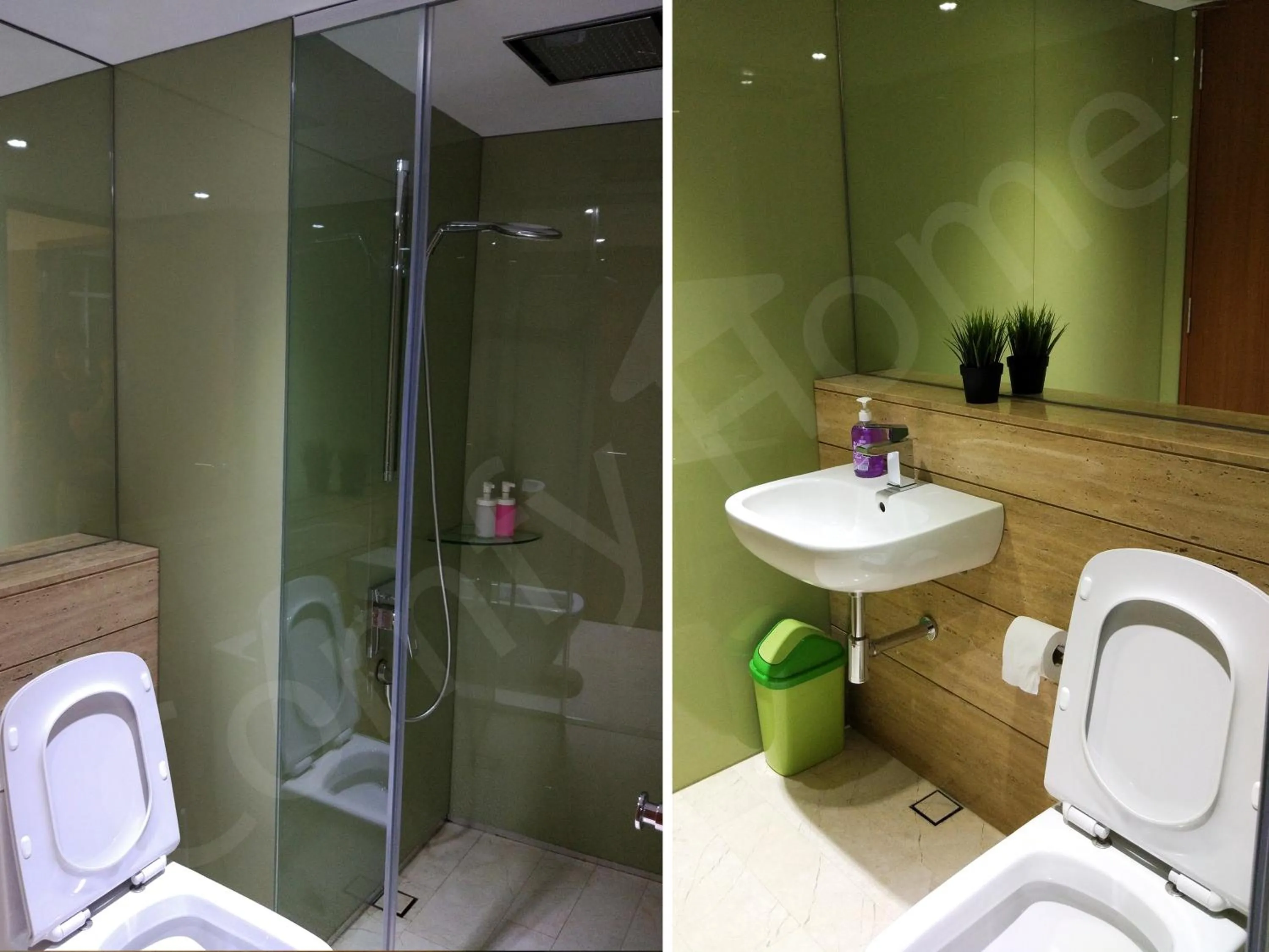 Shower in 5 STAR & LUXURY Apartment near KLCC/ KL City Centre