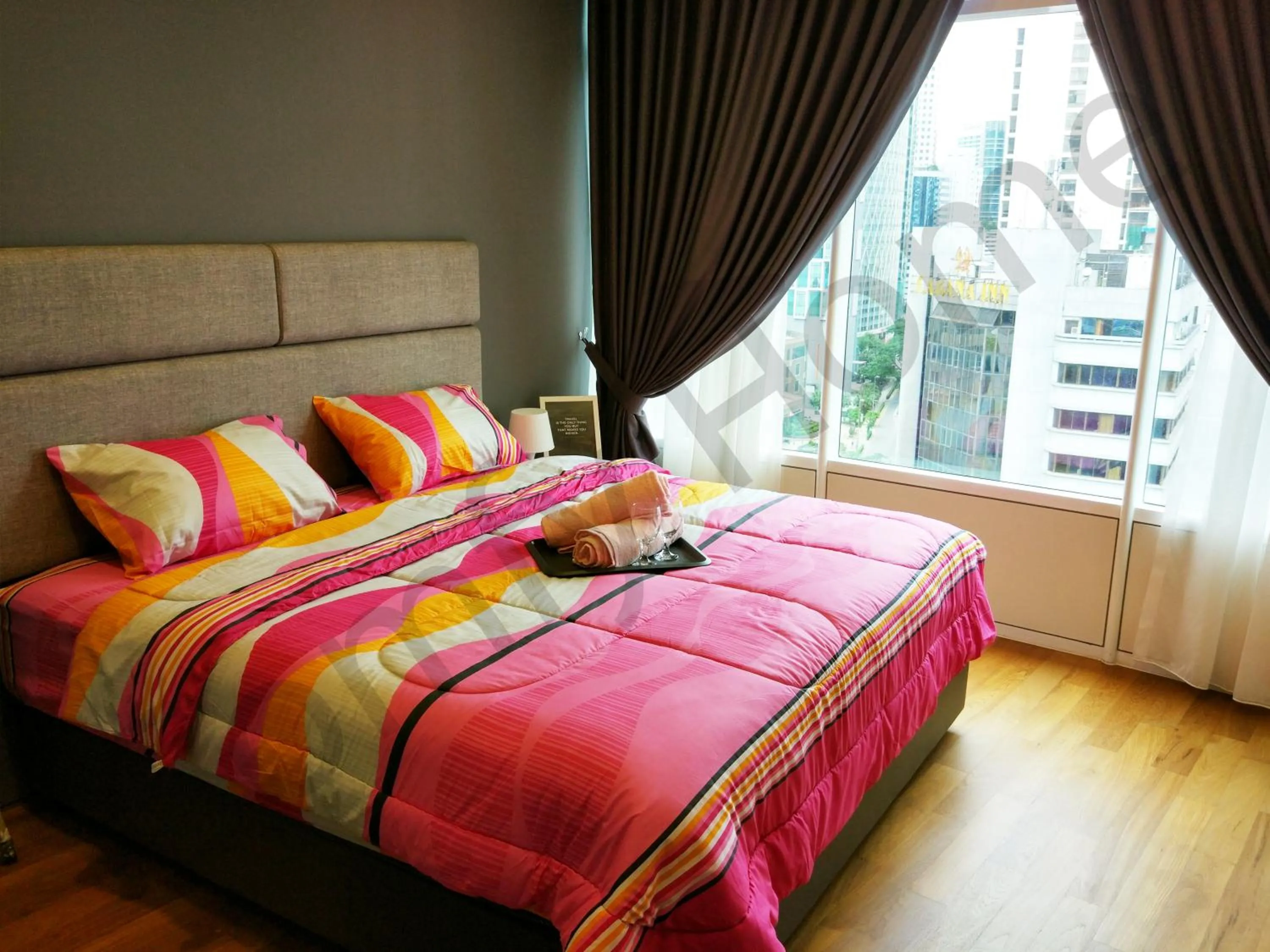 Bedroom, Bed in 5 STAR & LUXURY Apartment near KLCC/ KL City Centre