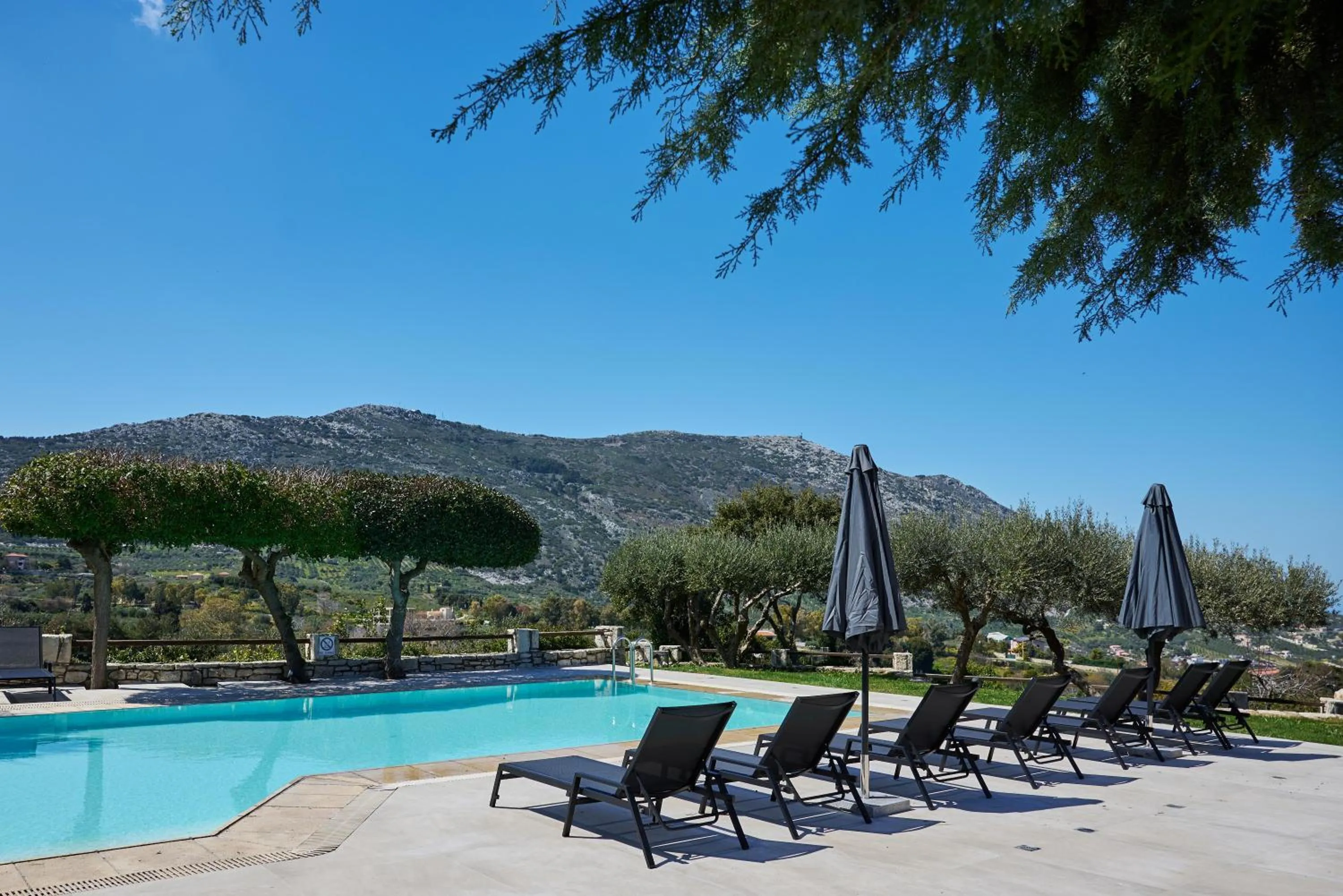 Swimming pool in Eliathos Hillside Retreat