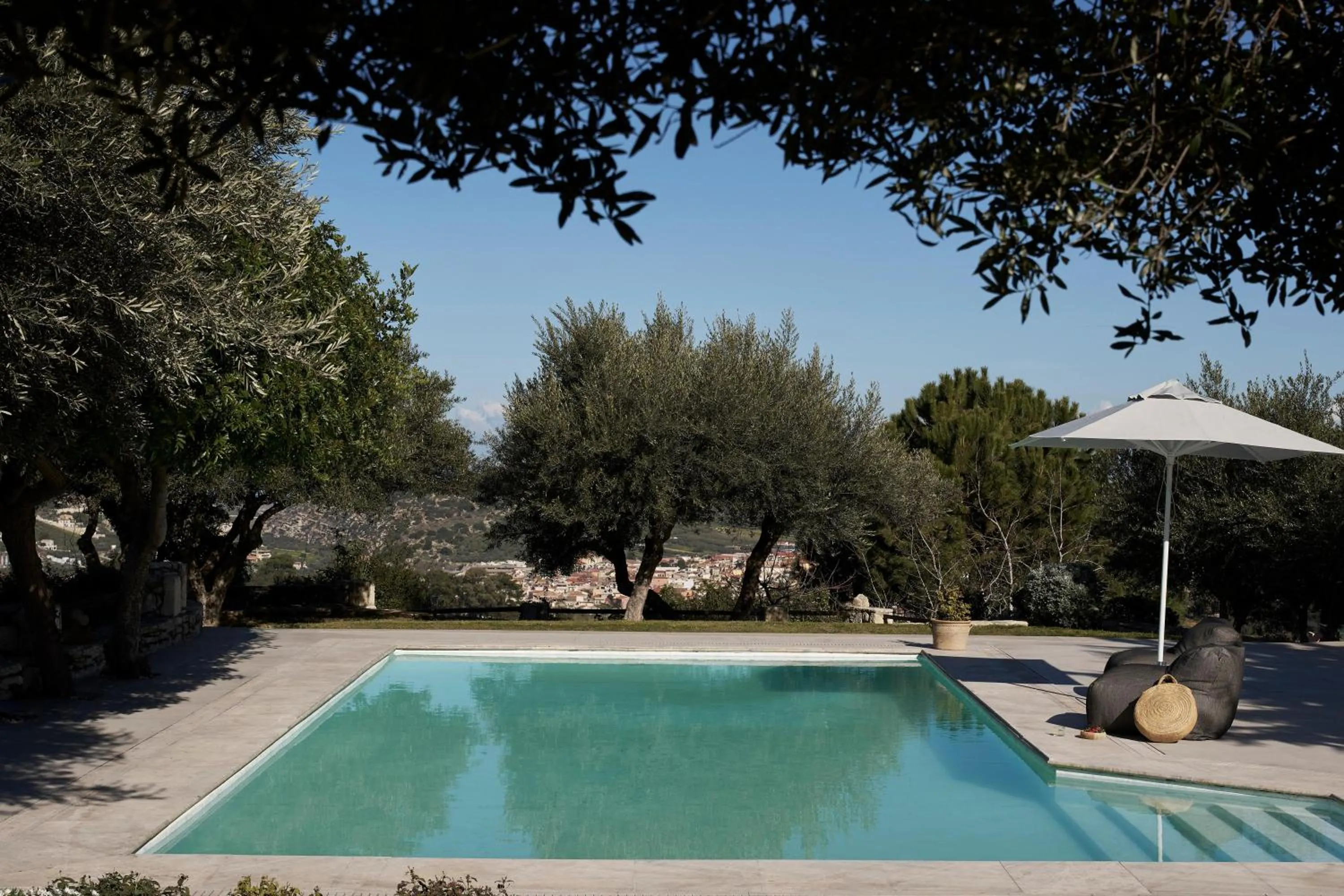 Swimming pool in Eliathos Hillside Retreat