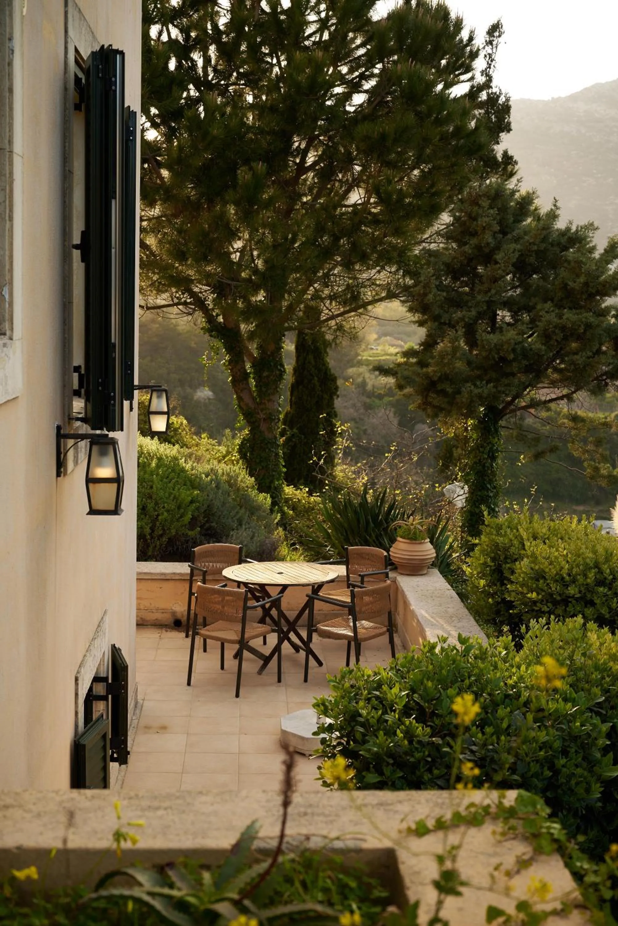 Balcony/Terrace in Eliathos Hillside Retreat