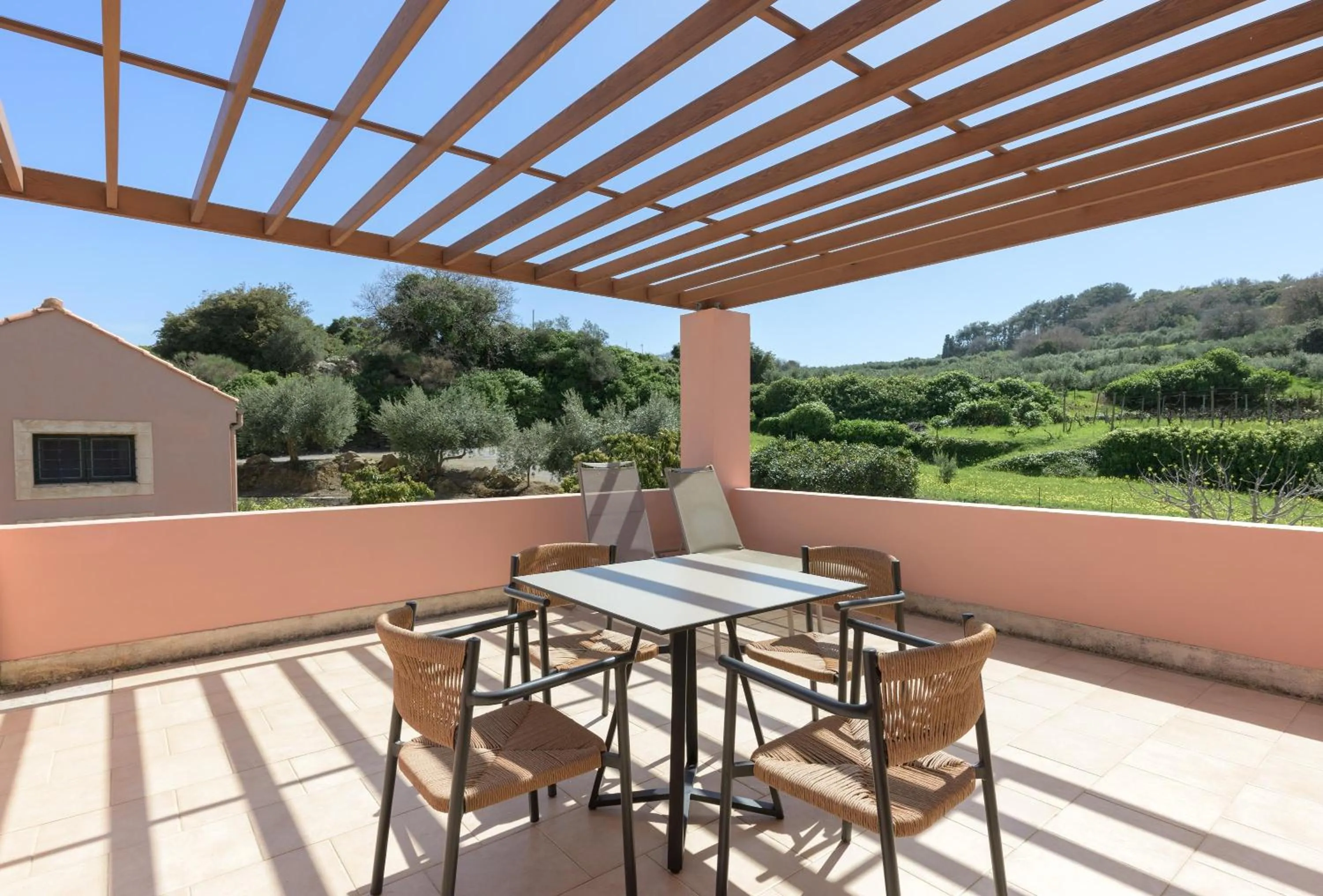 Photo of the whole room in Eliathos Hillside Retreat