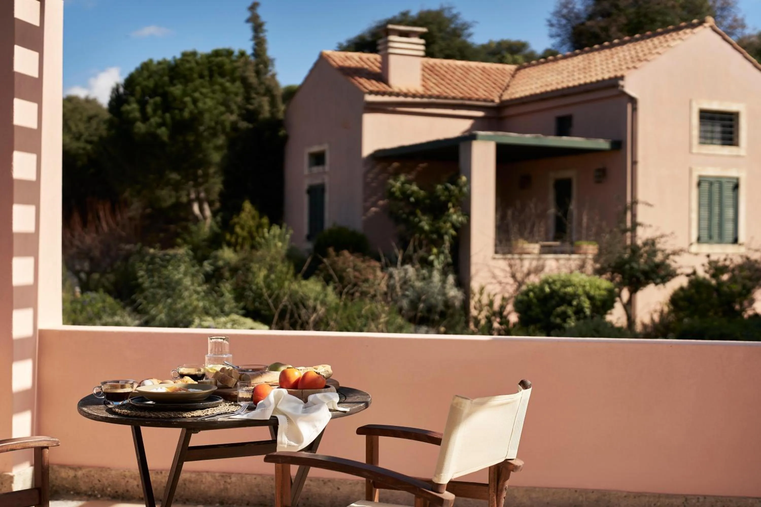Balcony/Terrace in Eliathos Hillside Retreat