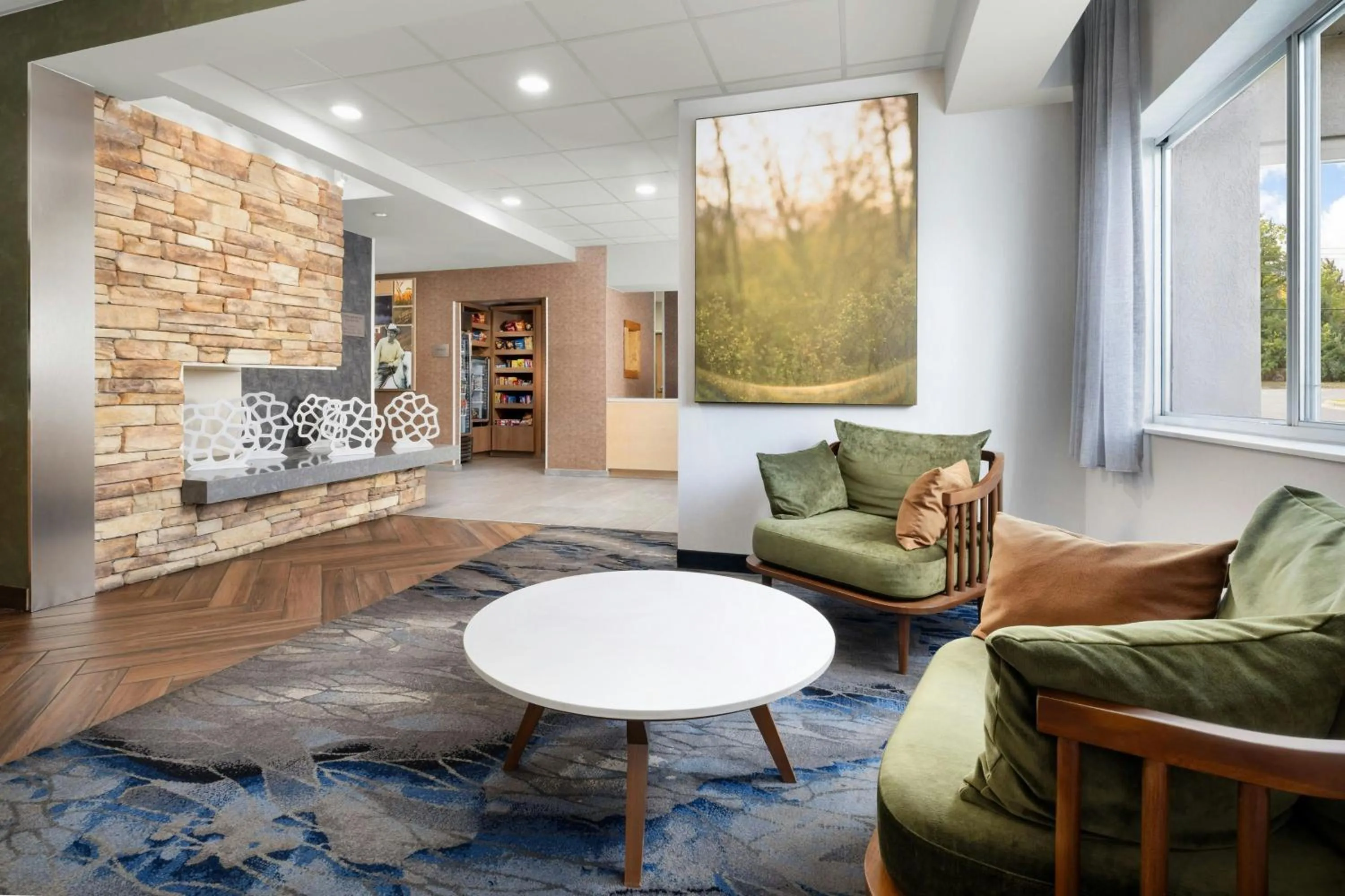 Lobby or reception in Fairfield Inn Scranton