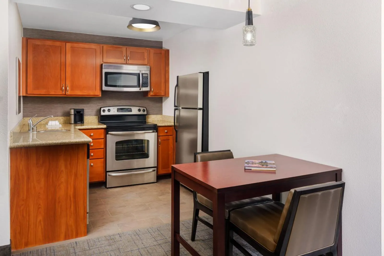 kitchen in Residence Inn Seattle Northeast/Bothell