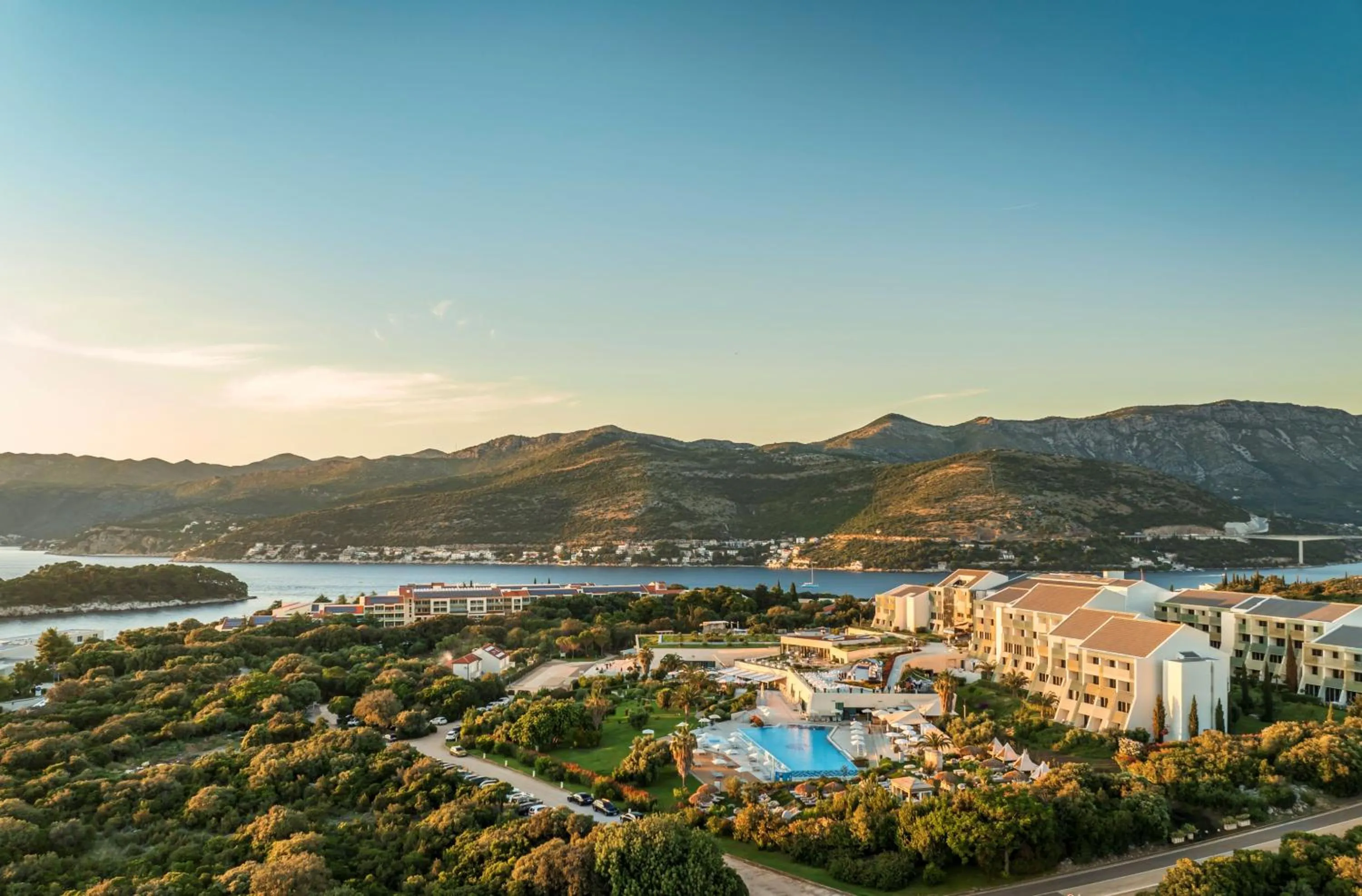 Property building in Valamar Lacroma Hotel