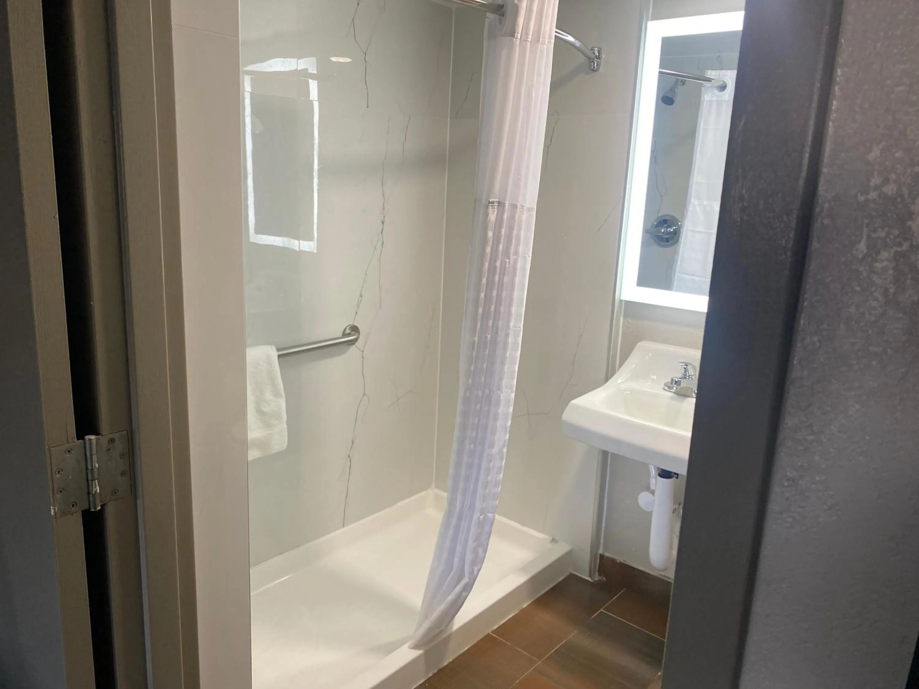 Shower in Days Inn by Wyndham El Paso West