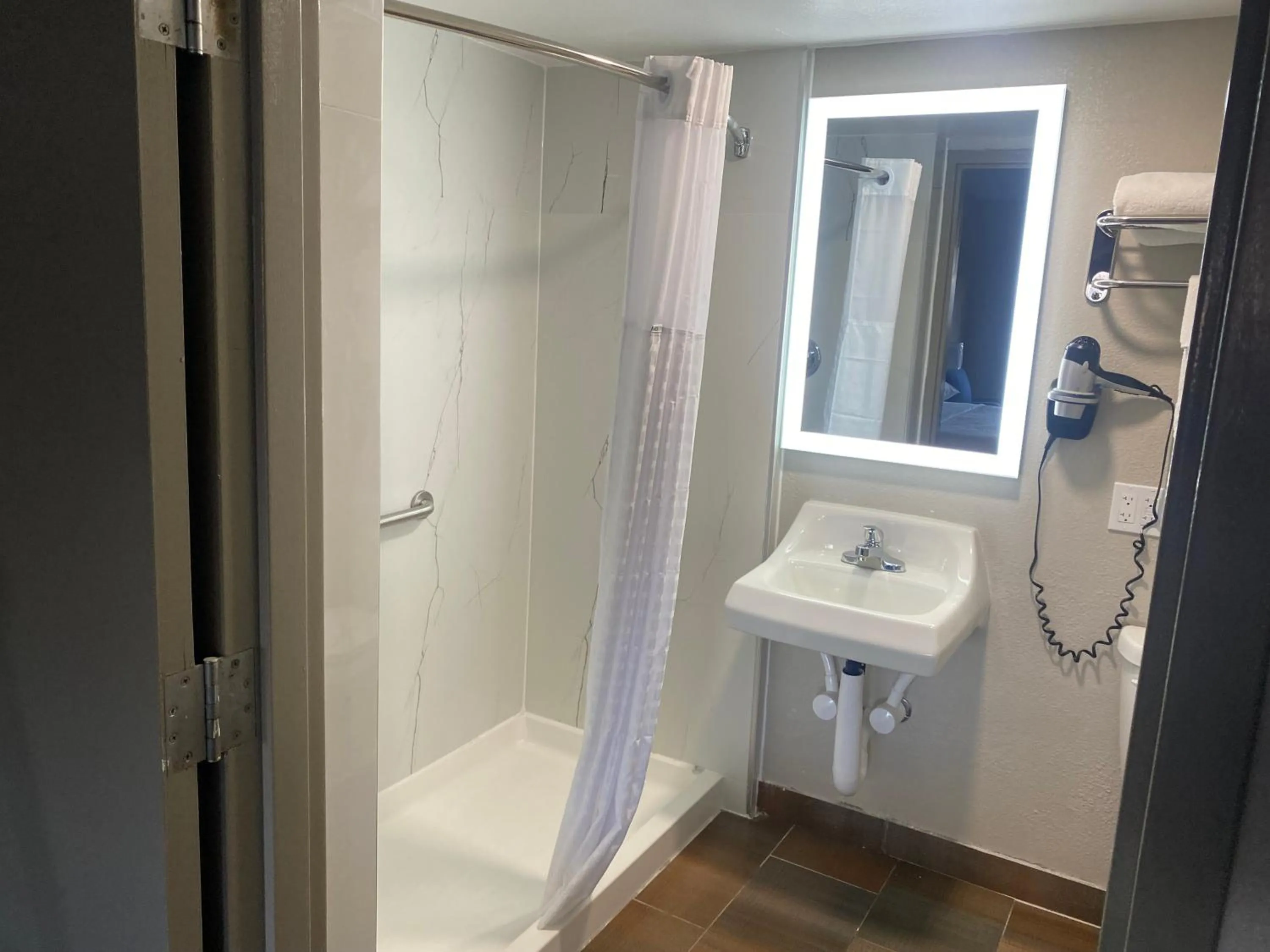 Shower in Days Inn by Wyndham El Paso West