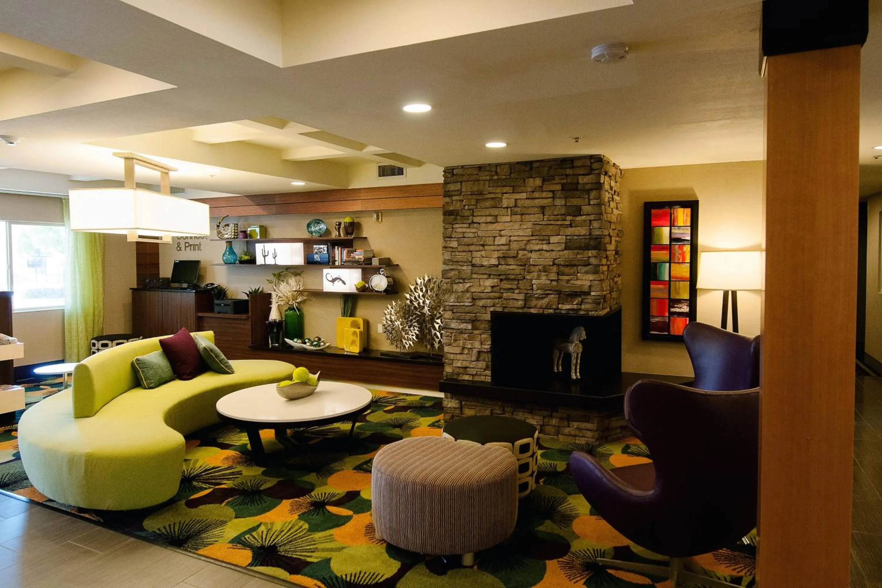 Lobby or reception in Fairfield Inn St. George
