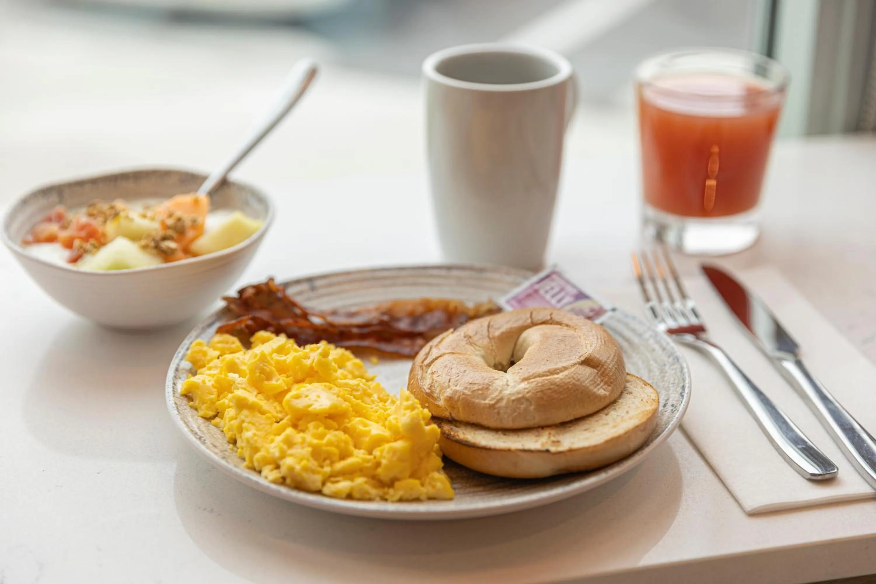 Breakfast in Courtyard Harrisonburg