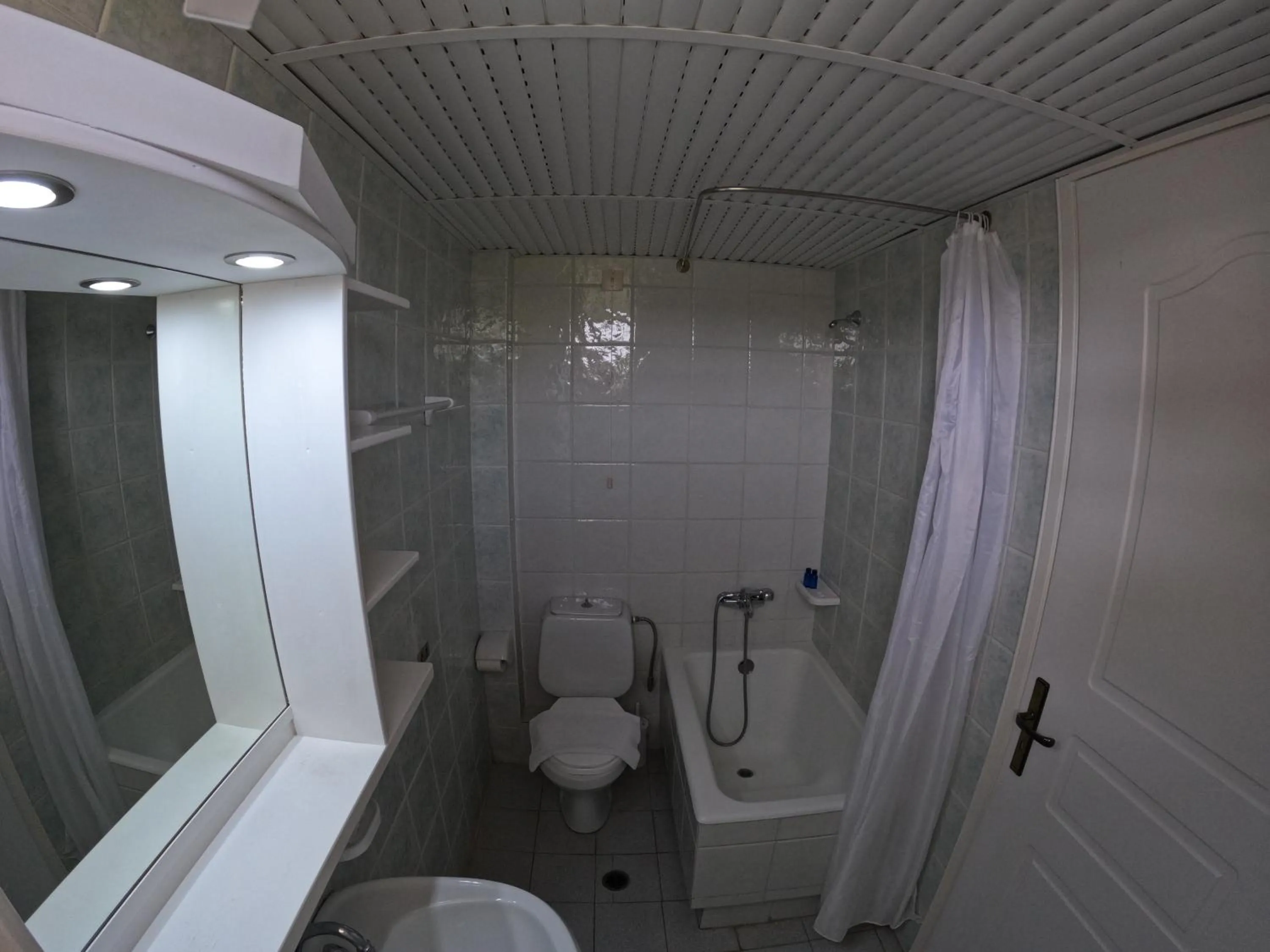 Bathroom in Palladion Hotel