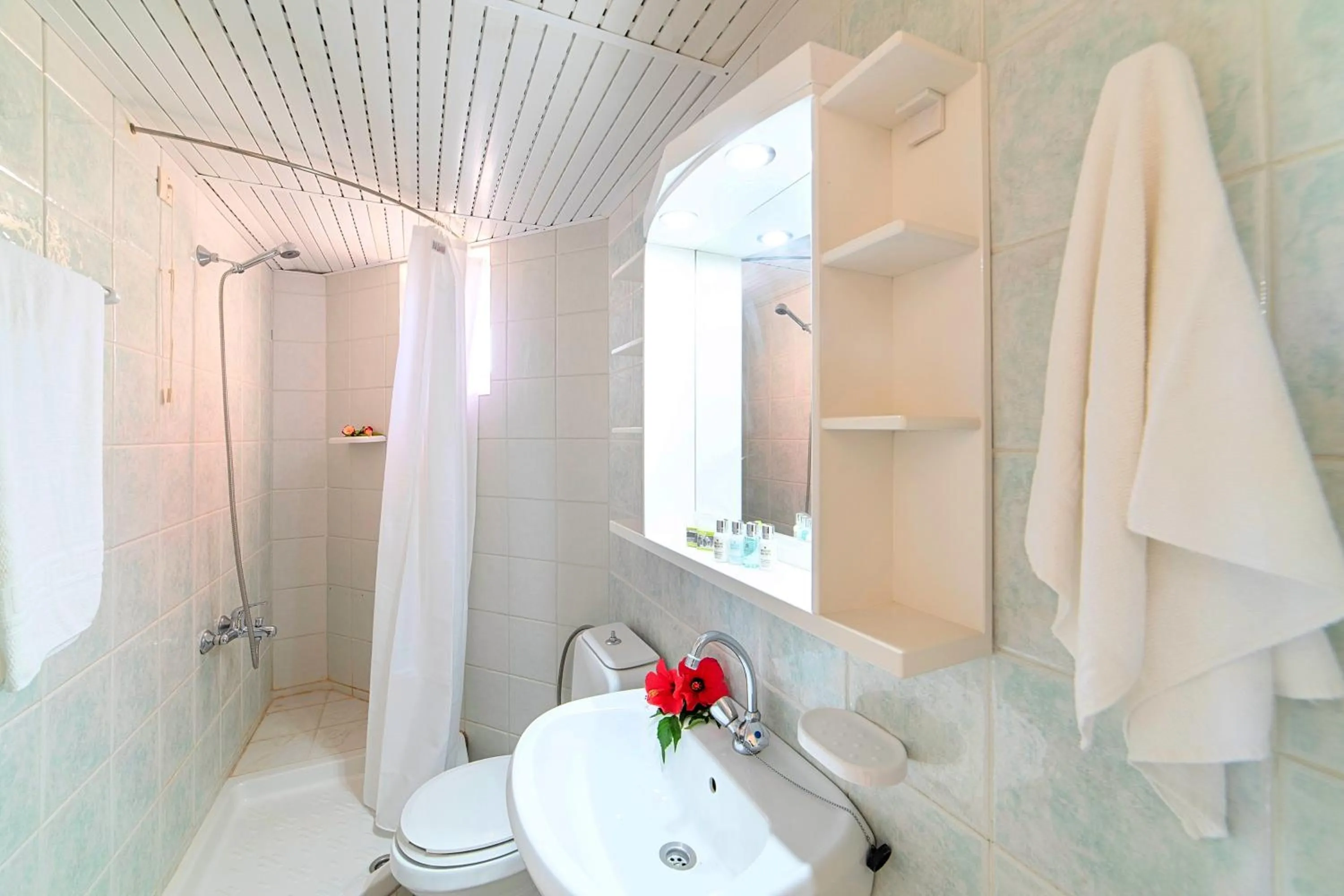 Bathroom in Palladion Hotel