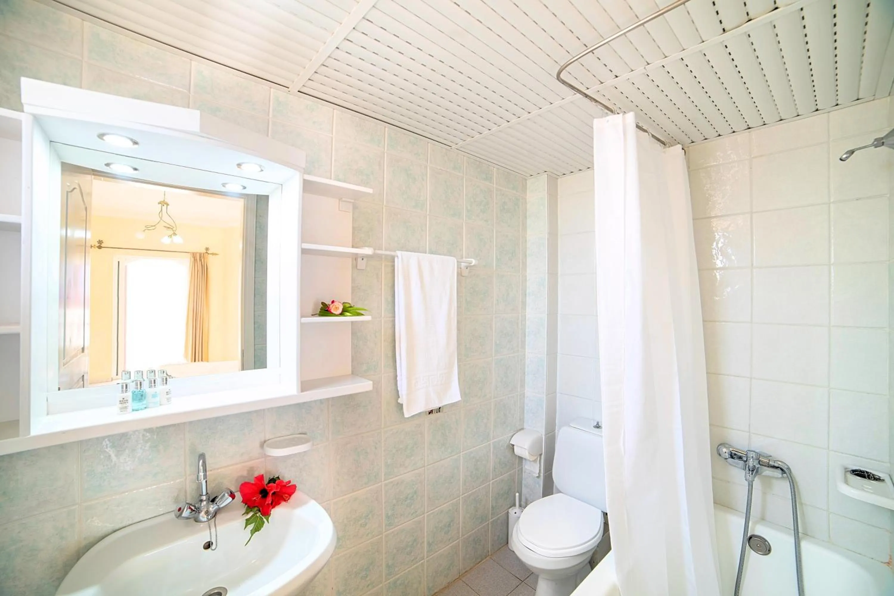 Bathroom in Palladion Hotel