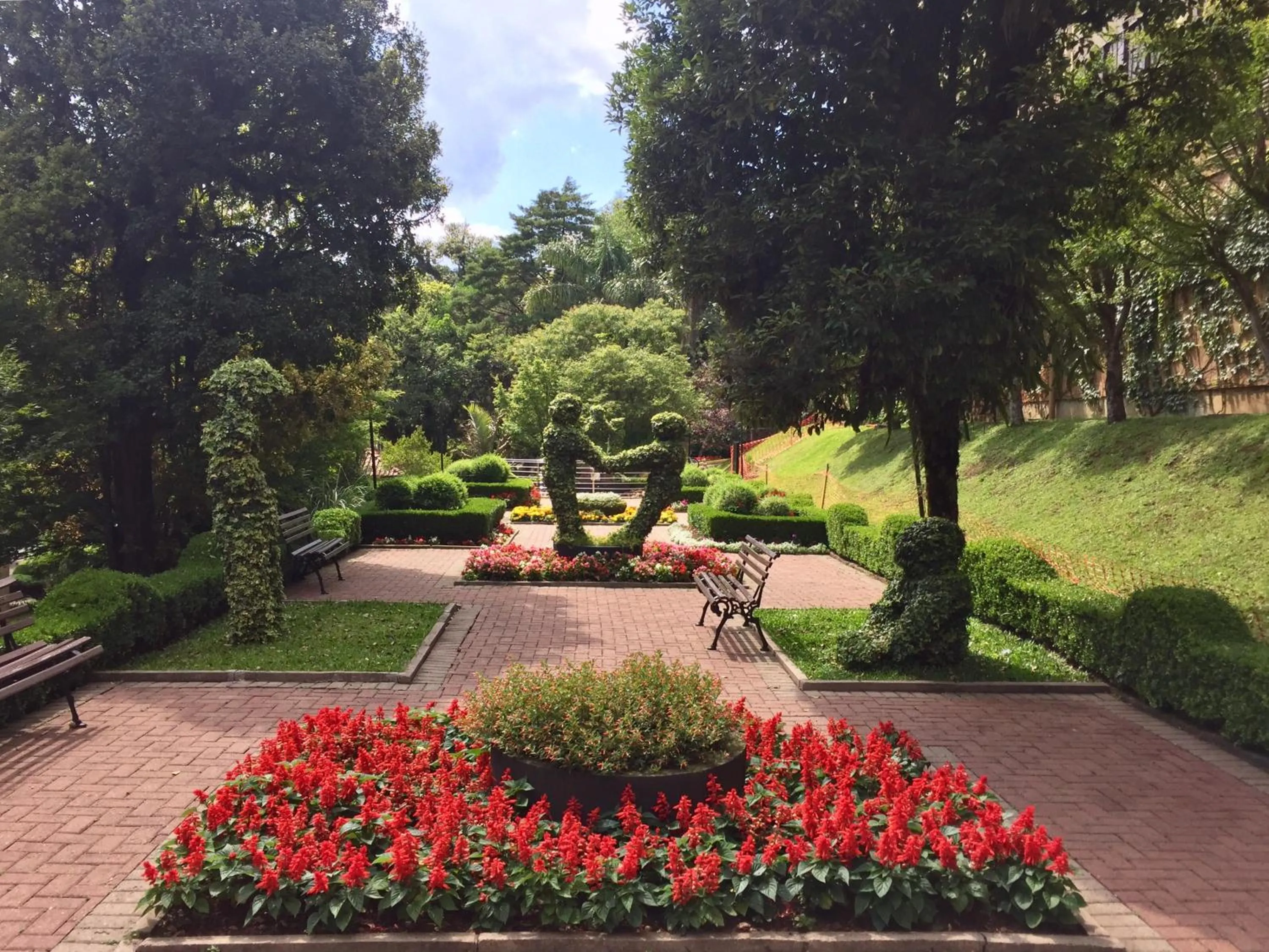 Garden view in Flat Wish Serrano Hotel