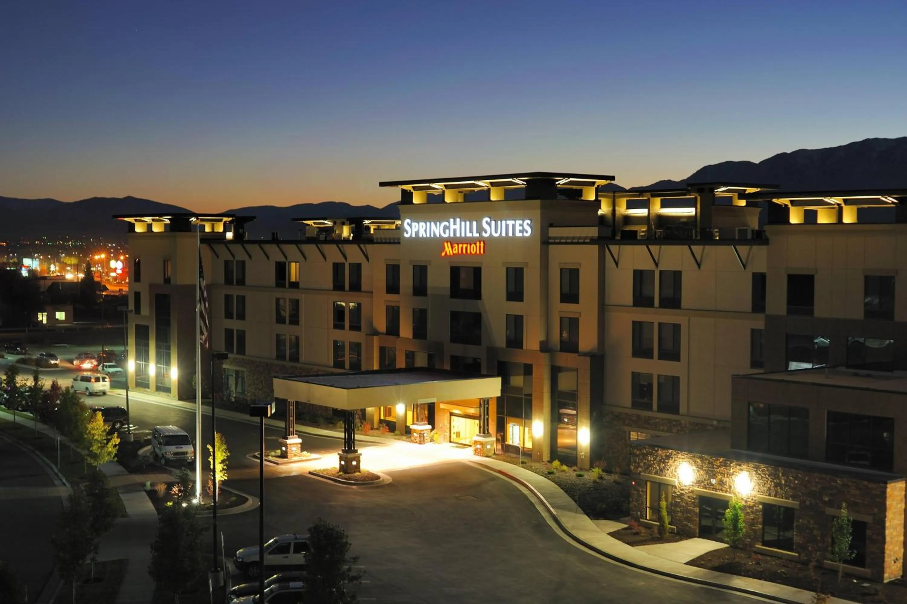 Property building in SpringHill Suites by Marriott Logan
