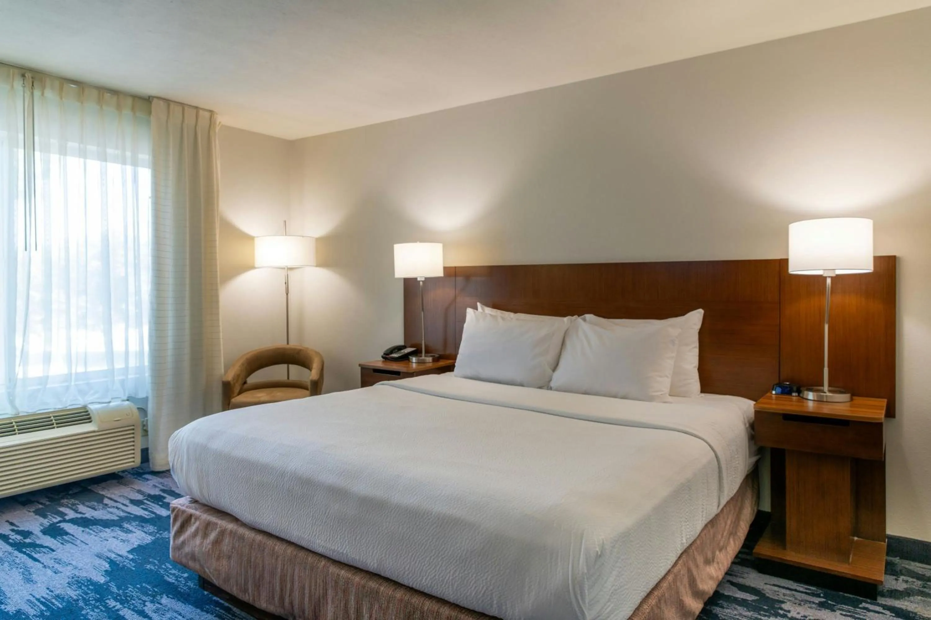 Photo of the whole room, Bed in Fairfield Inn Salt Lake City Layton