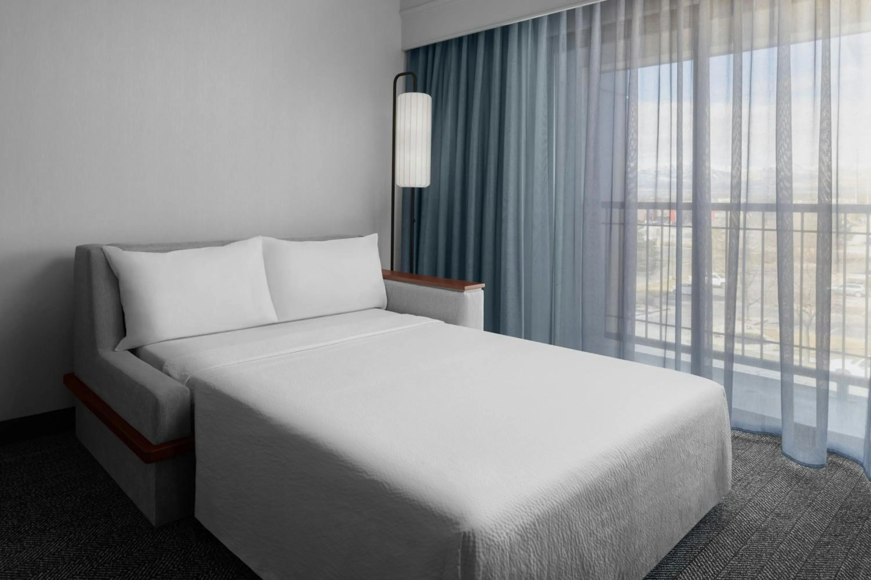 Photo of the whole room, Bed in Courtyard by Marriott Salt Lake City Sandy