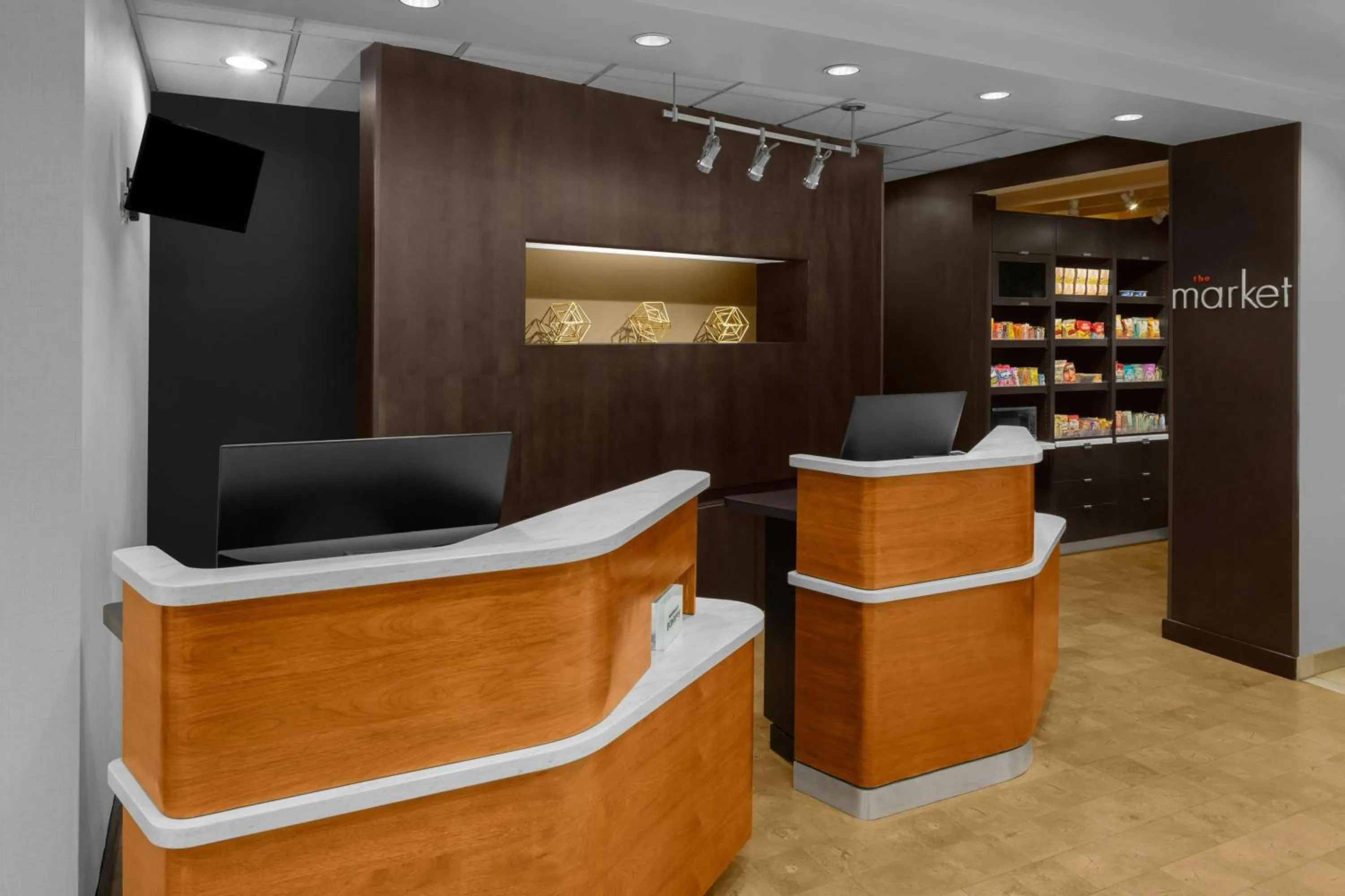 Lobby or reception in Courtyard by Marriott Salt Lake City Sandy