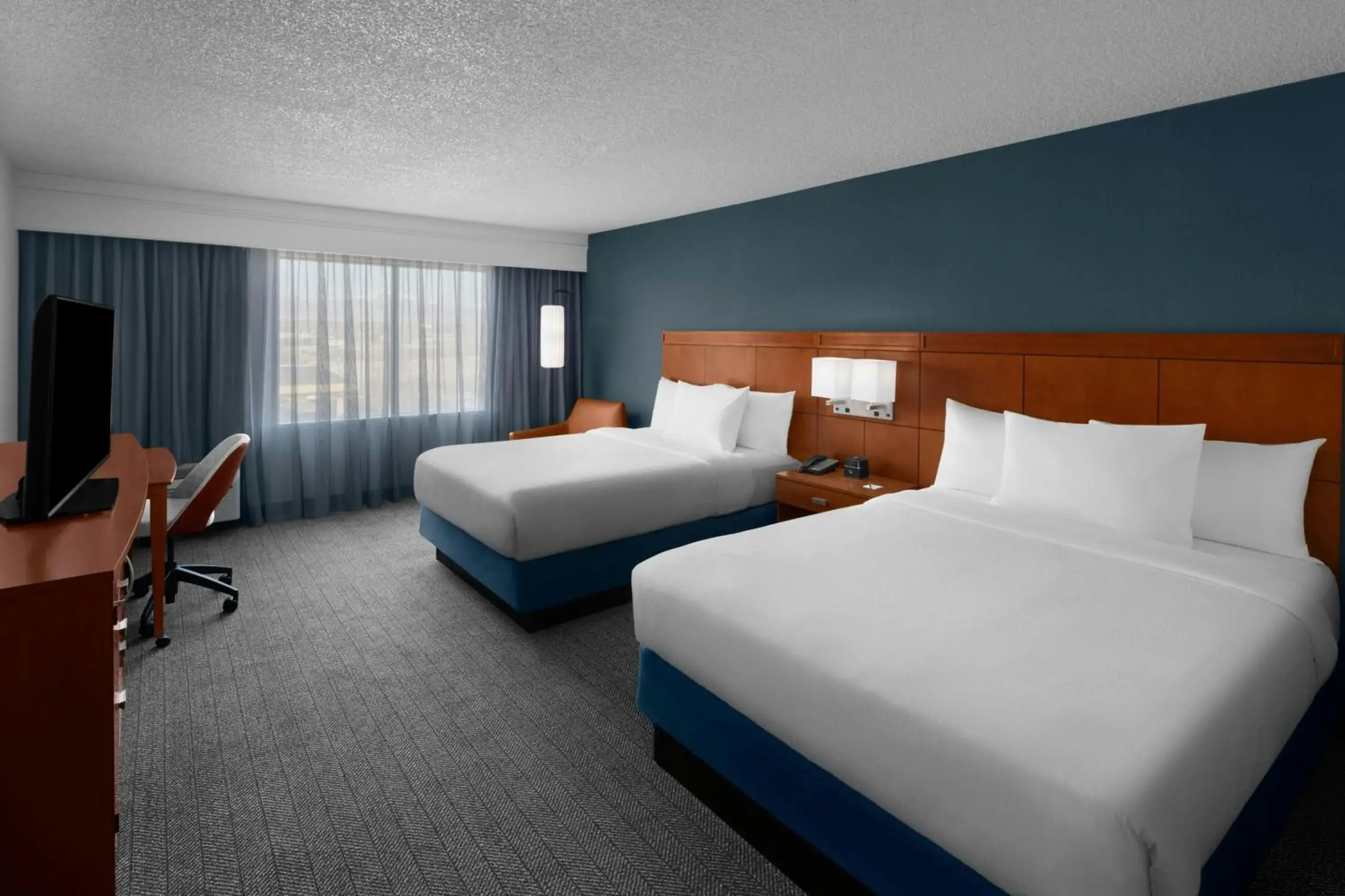 Queen Room with Two Queen Beds in Courtyard by Marriott Salt Lake City Sandy Queen Room with Two Queen Beds in Courtyard by Marriott Salt Lake City Sandy