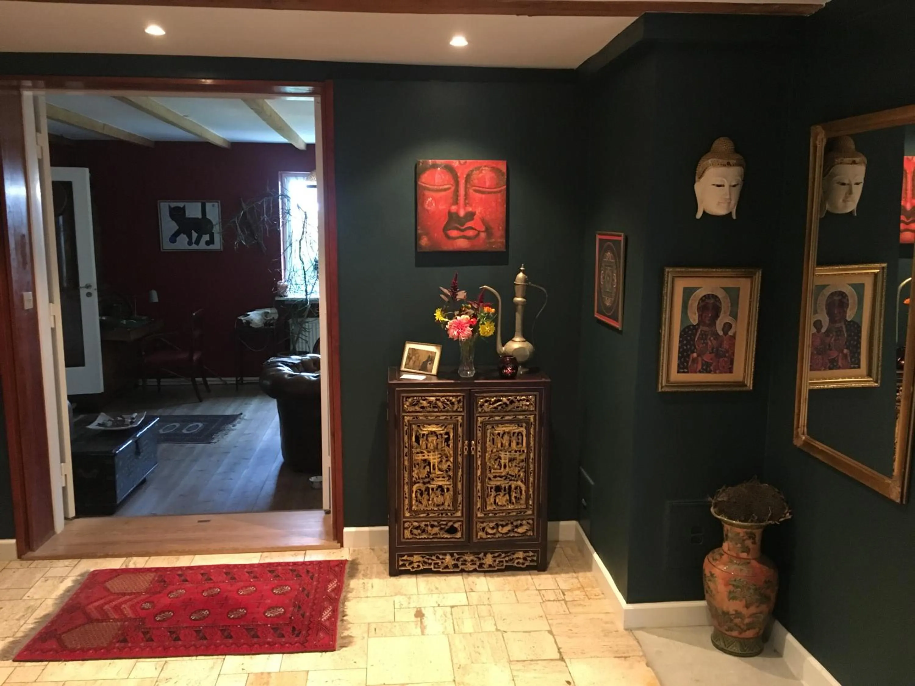 Lobby or reception in Hørhaven B&B