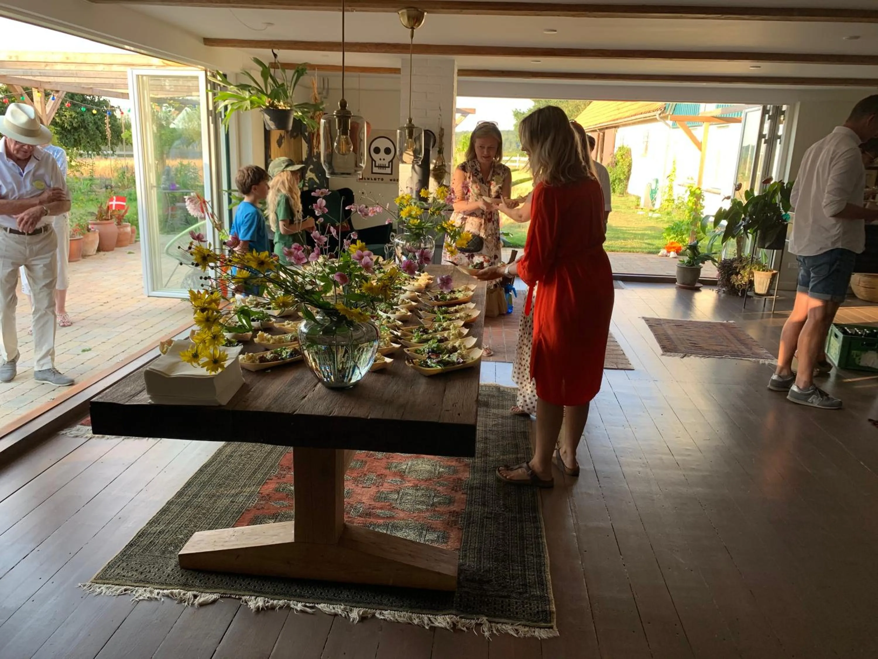 Restaurant/places to eat in Hørhaven B&B