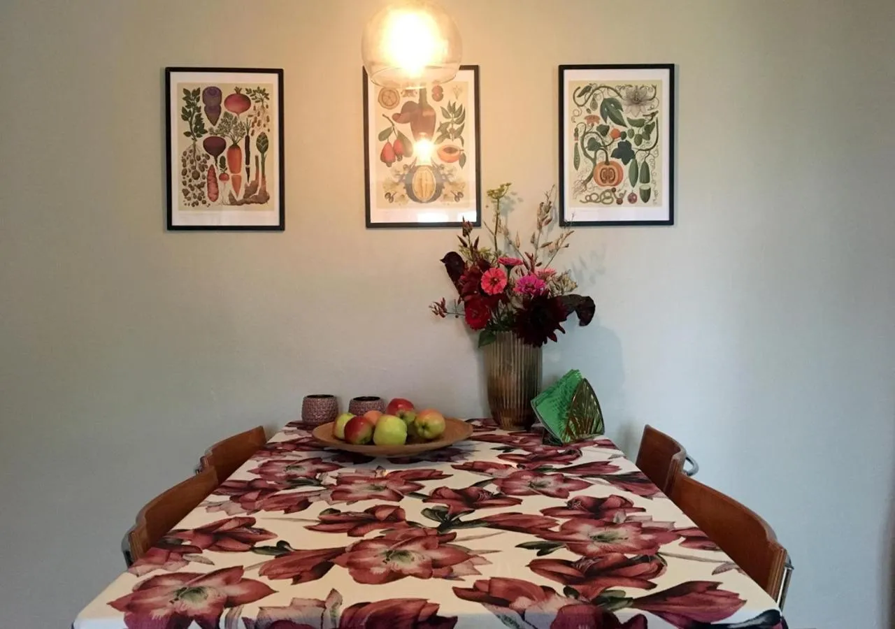 Kitchen or kitchenette in Hørhaven B&B