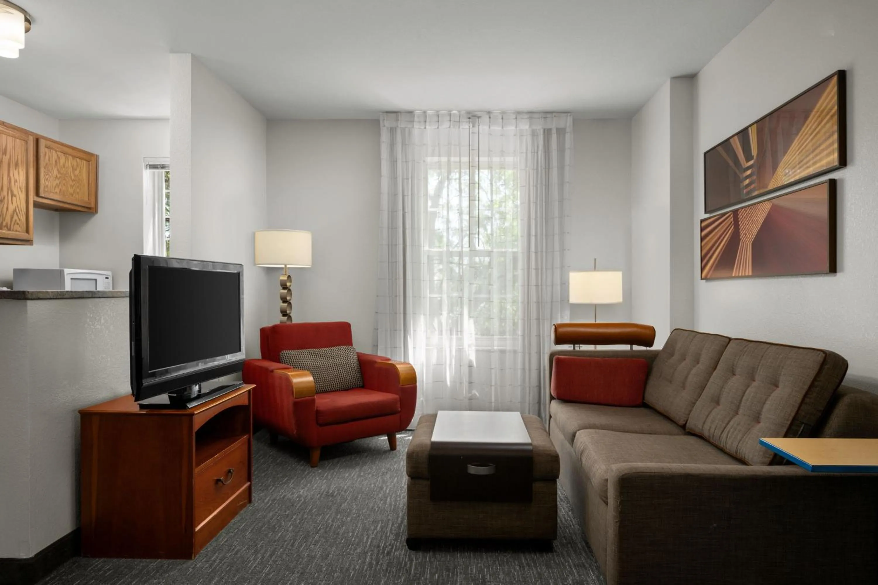 Living room in TownePlace Suites Salt Lake City Layton