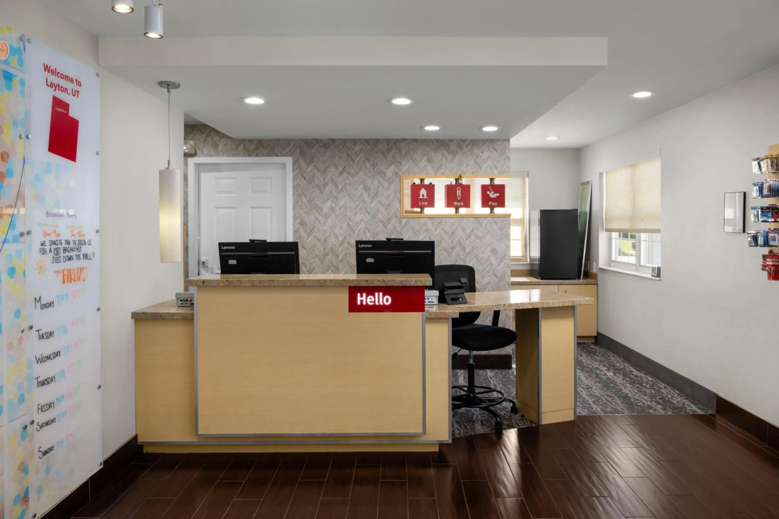 Lobby or reception in TownePlace Suites Salt Lake City Layton