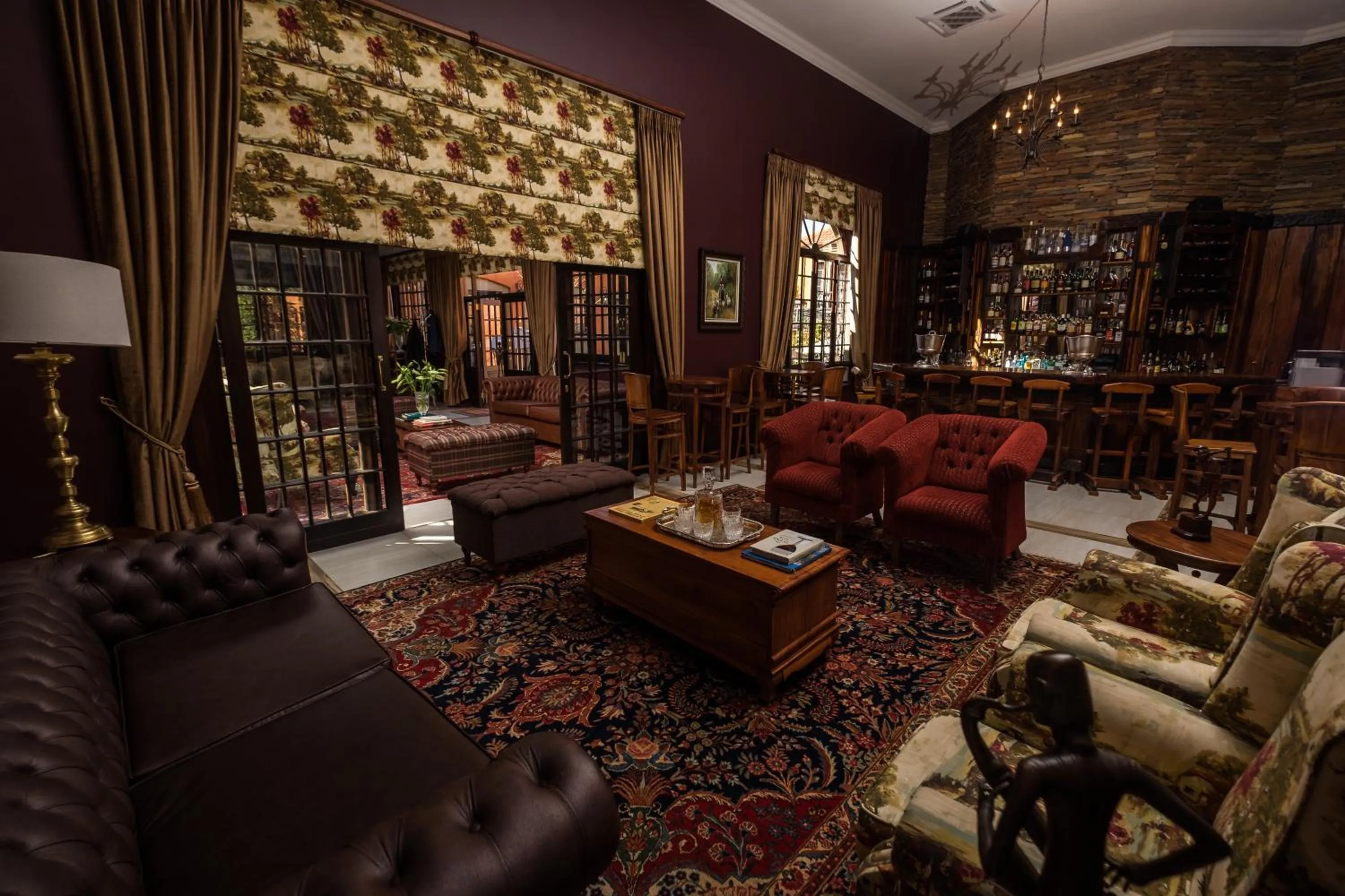 Living room in Ivory Manor Boutique Hotel