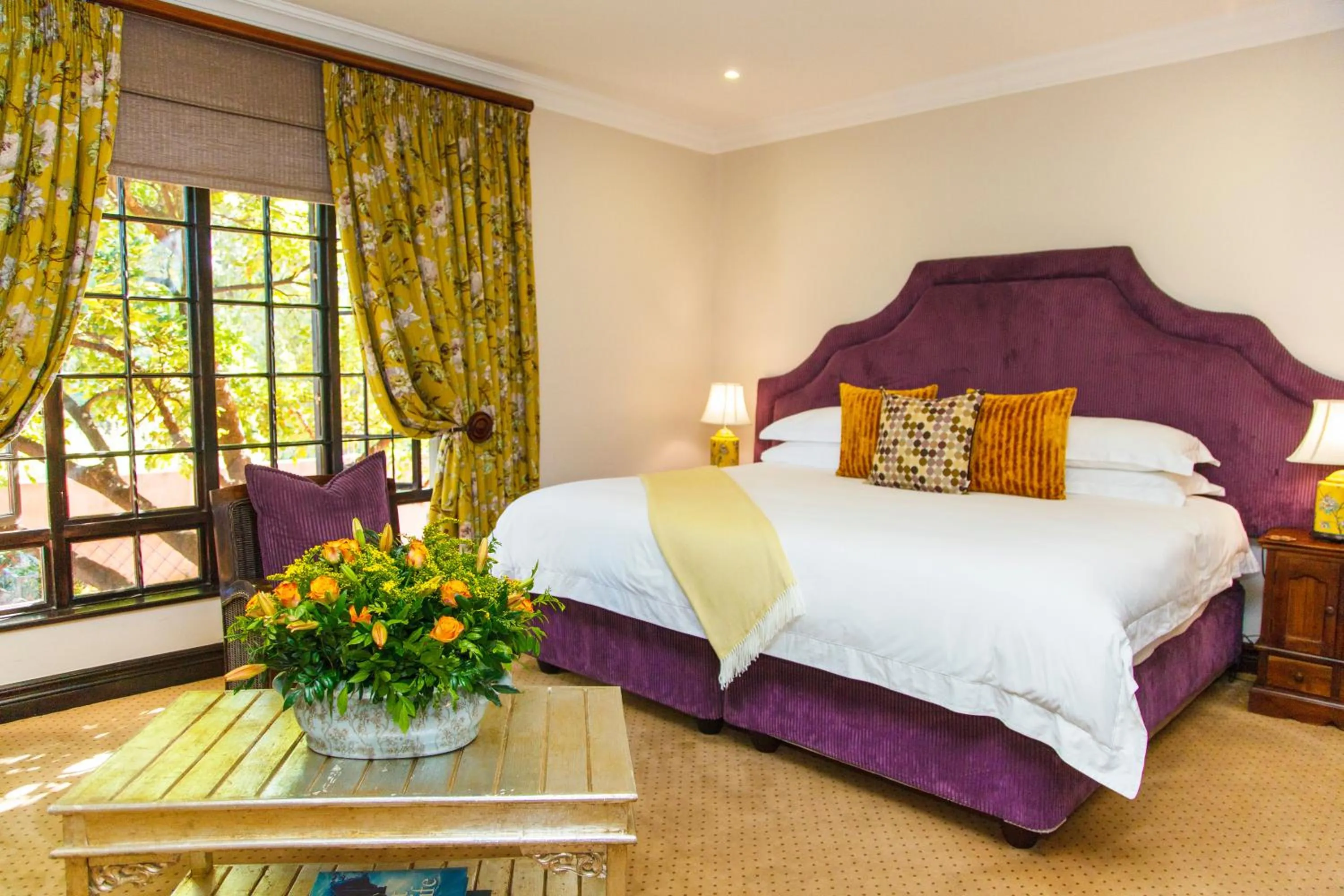 Bed in Ivory Manor Boutique Hotel