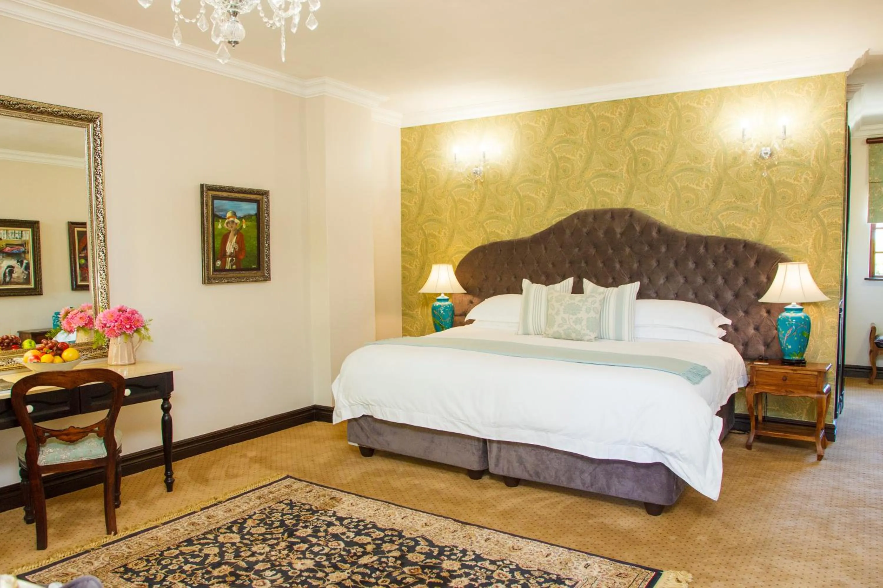 Bed in Ivory Manor Boutique Hotel