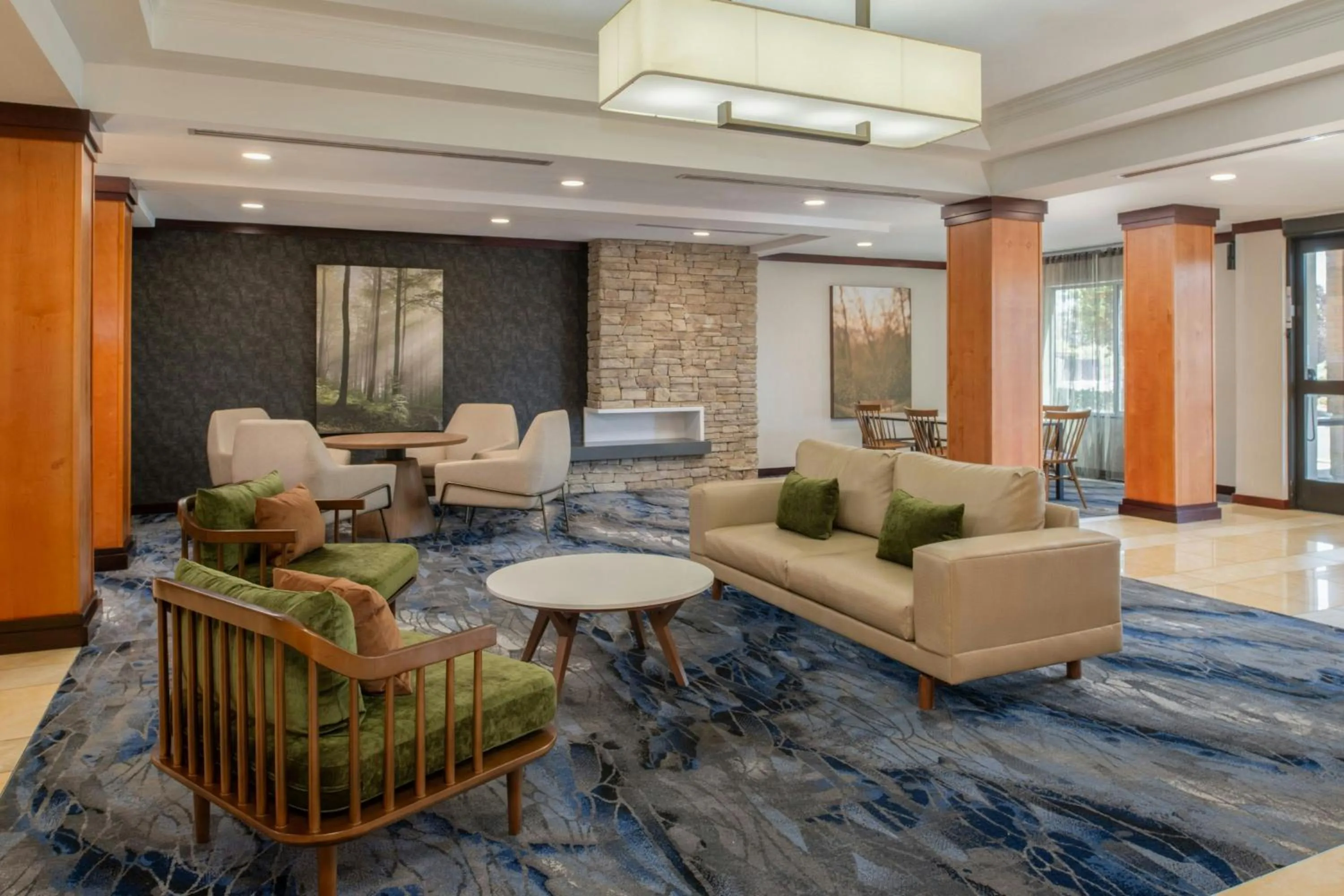 Lobby or reception in Fairfield Inn & Suites Santa Maria