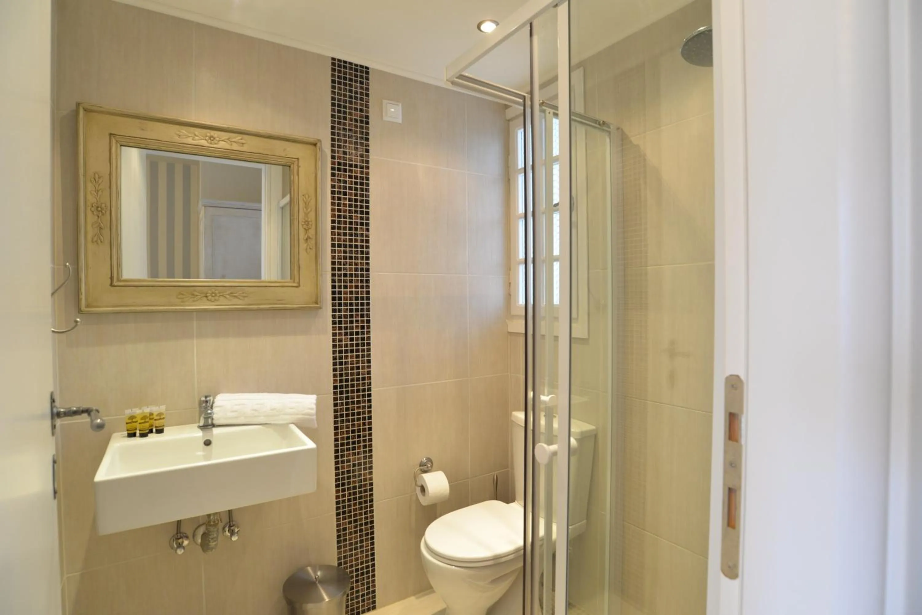 Shower in Golden Sun Boutique