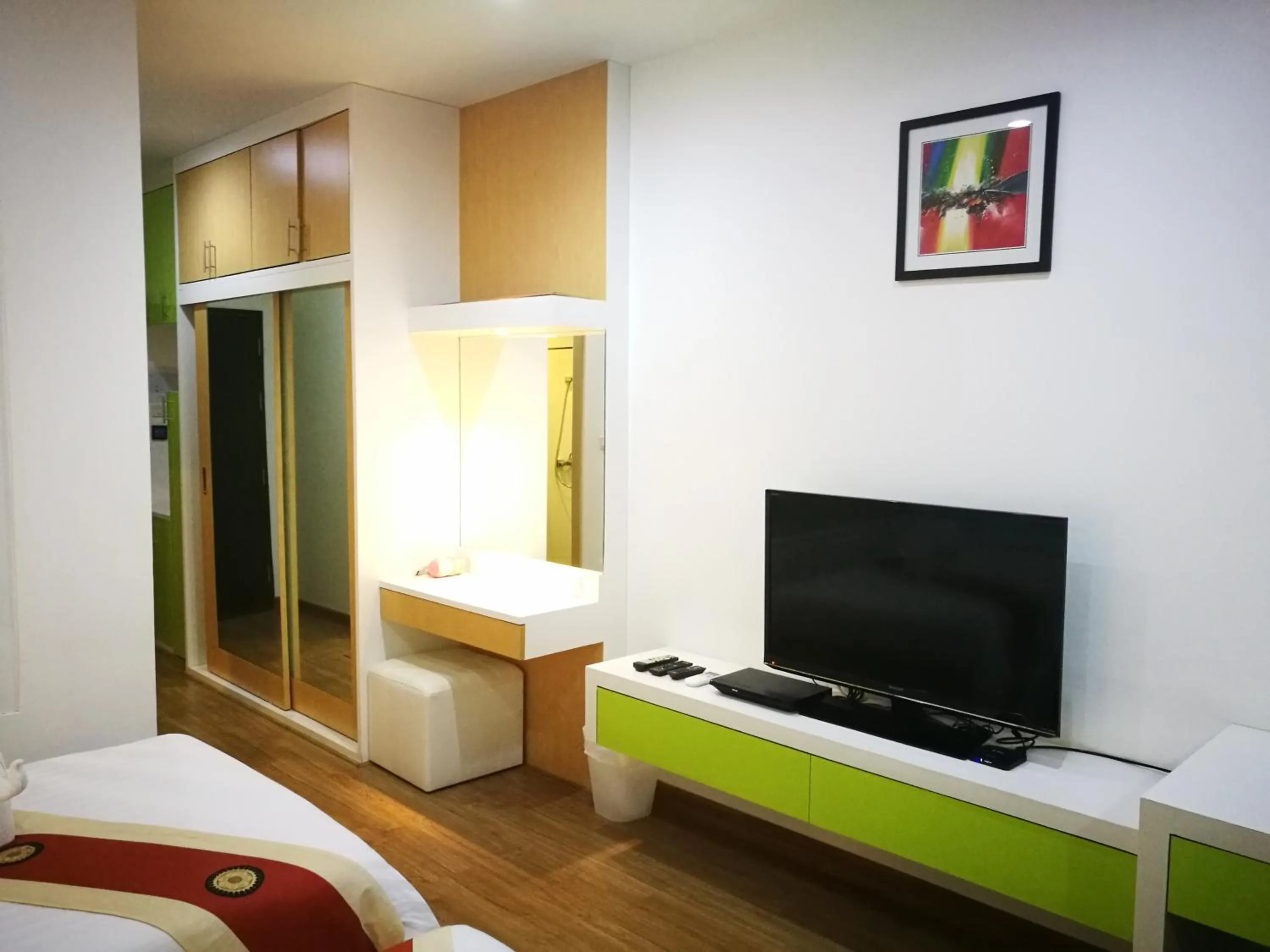 Bed in Eastpana Executive Residence 304 Prachinburi