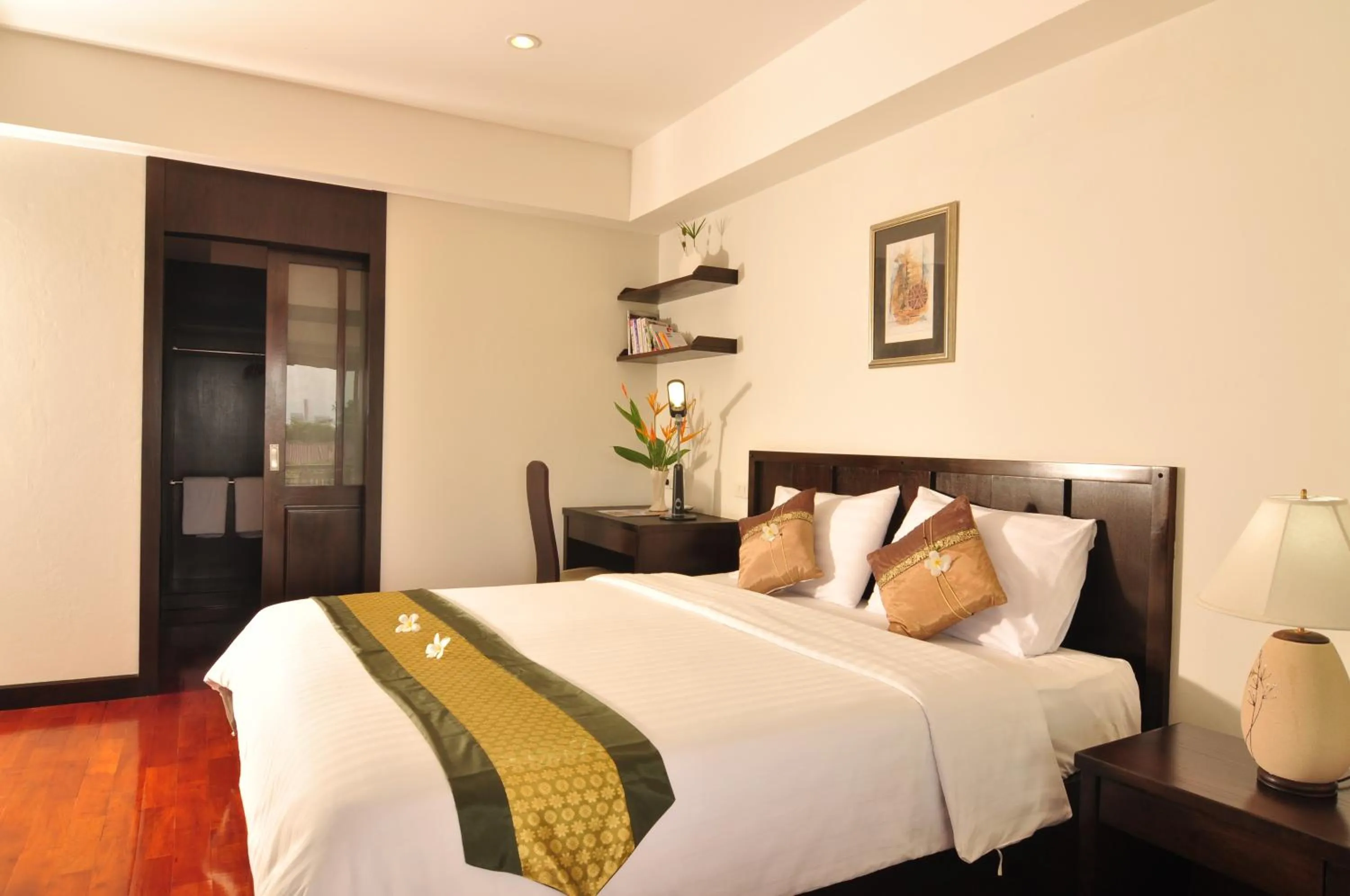Bed in Eastpana Executive Residence 304 Prachinburi