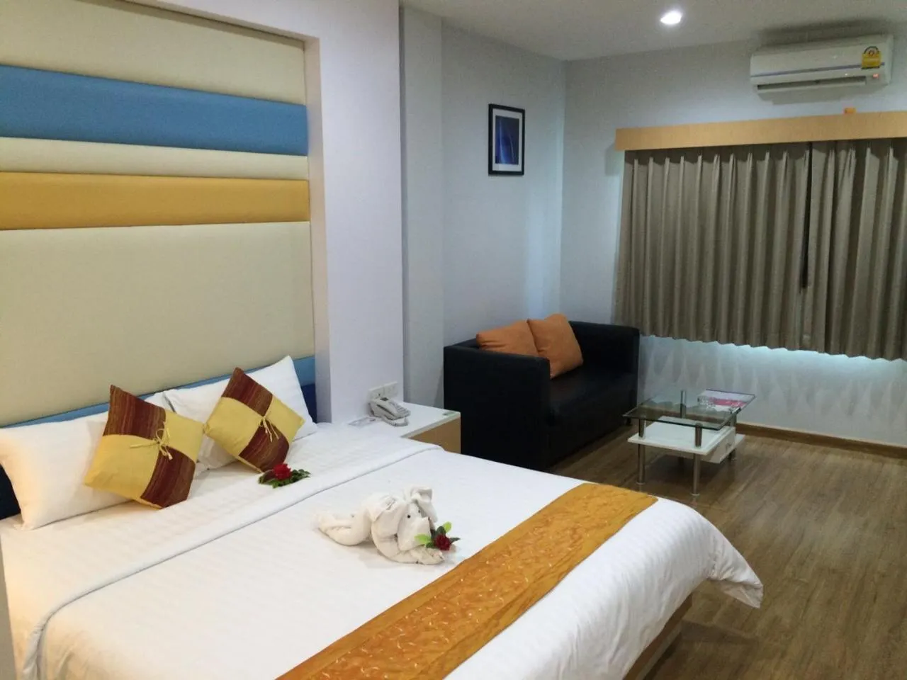 Bed in Eastpana Executive Residence 304 Prachinburi