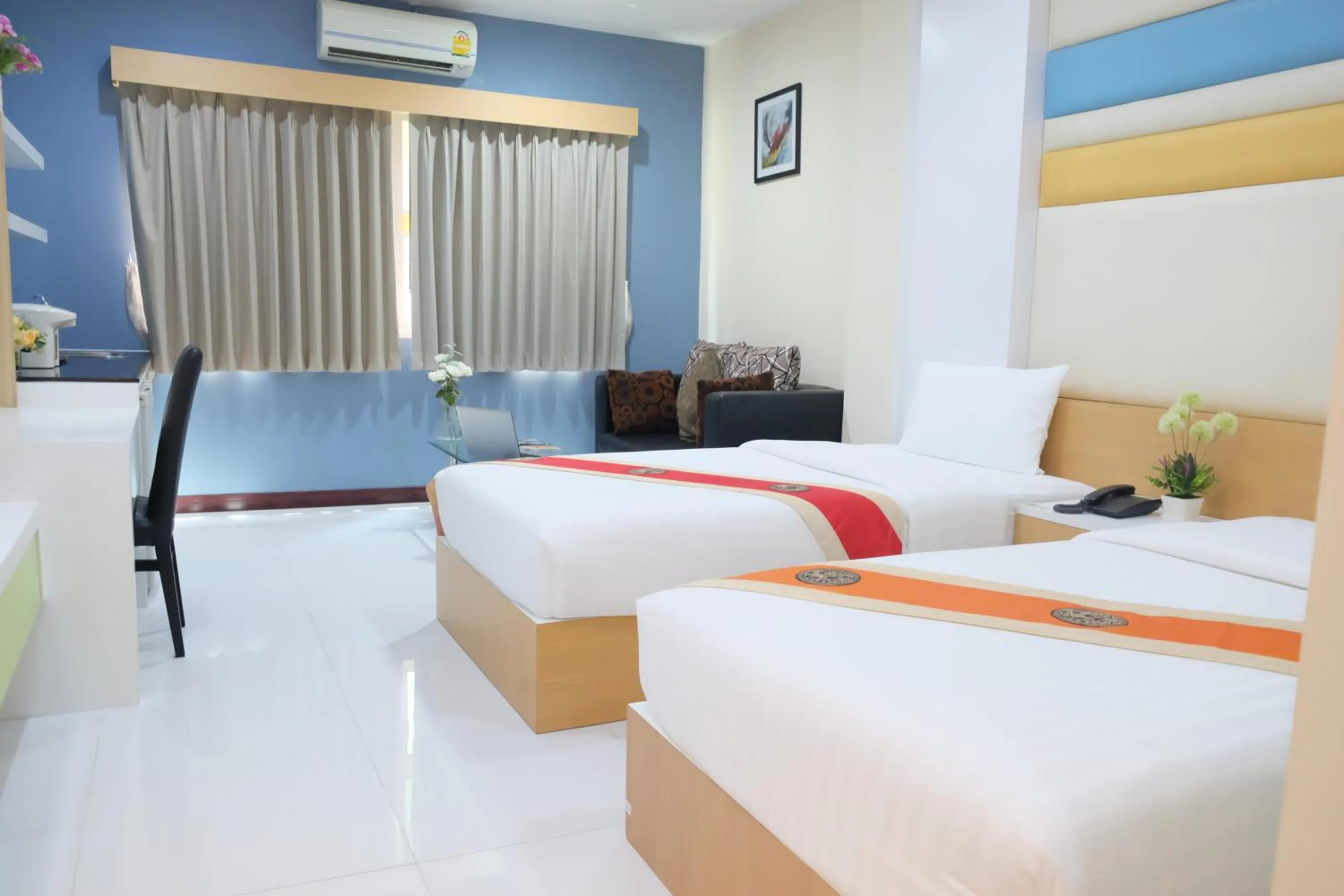 Bed in Eastpana Executive Residence 304 Prachinburi