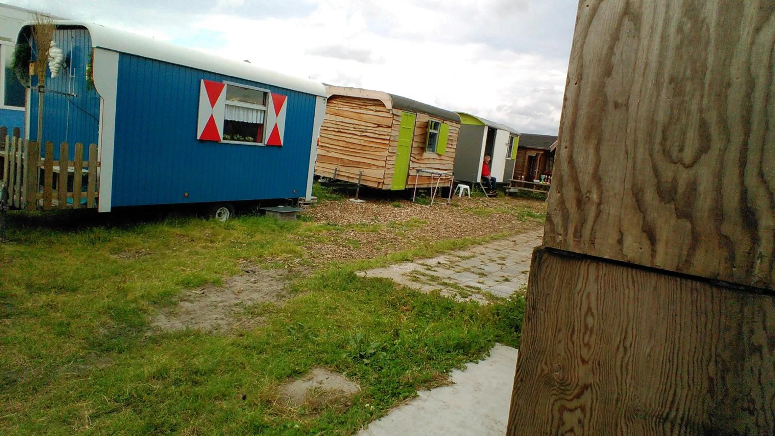 B&B boerderij rust, in pipowagens!