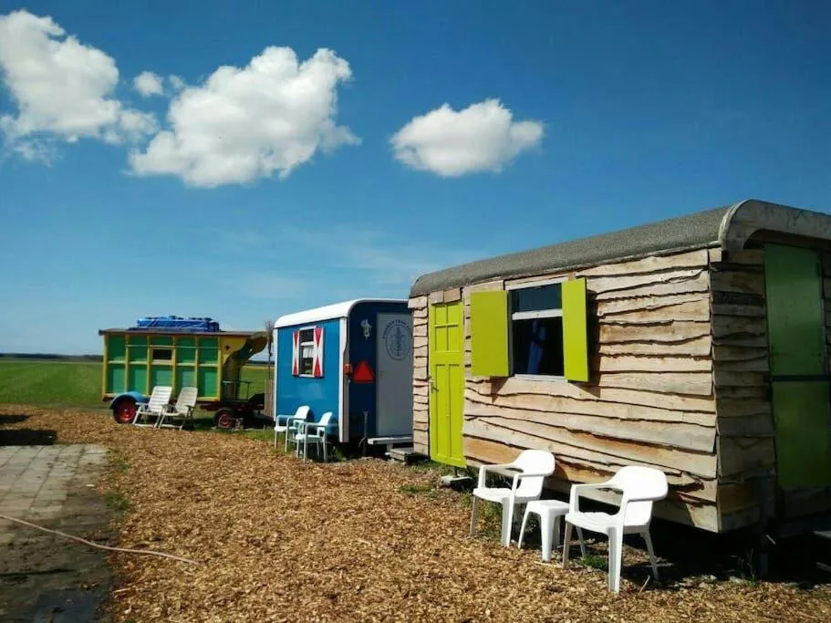 B&B boerderij rust, in pipowagens!