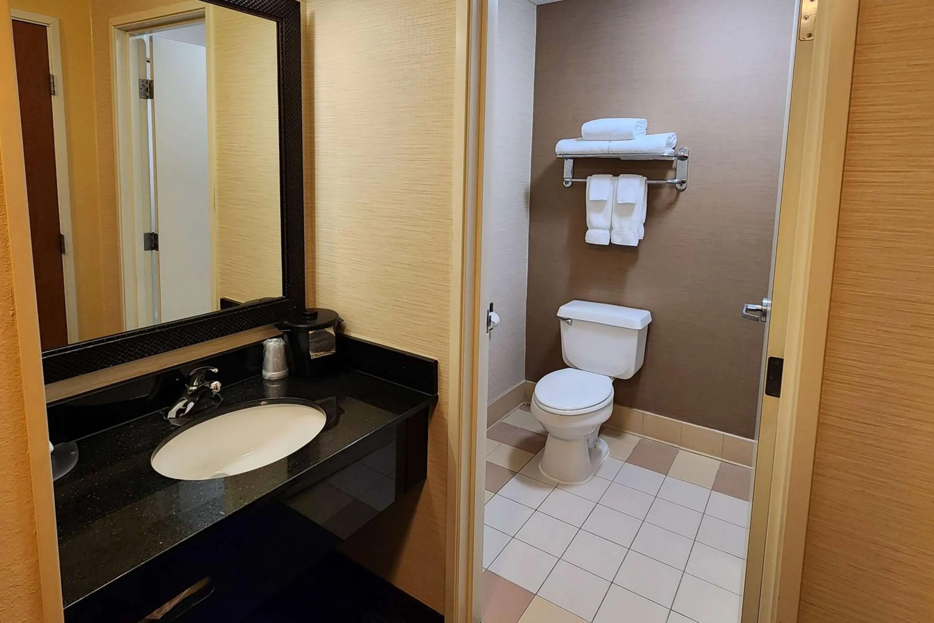 TV and multimedia in AmericInn by Wyndham St Cloud MN Shopping Area