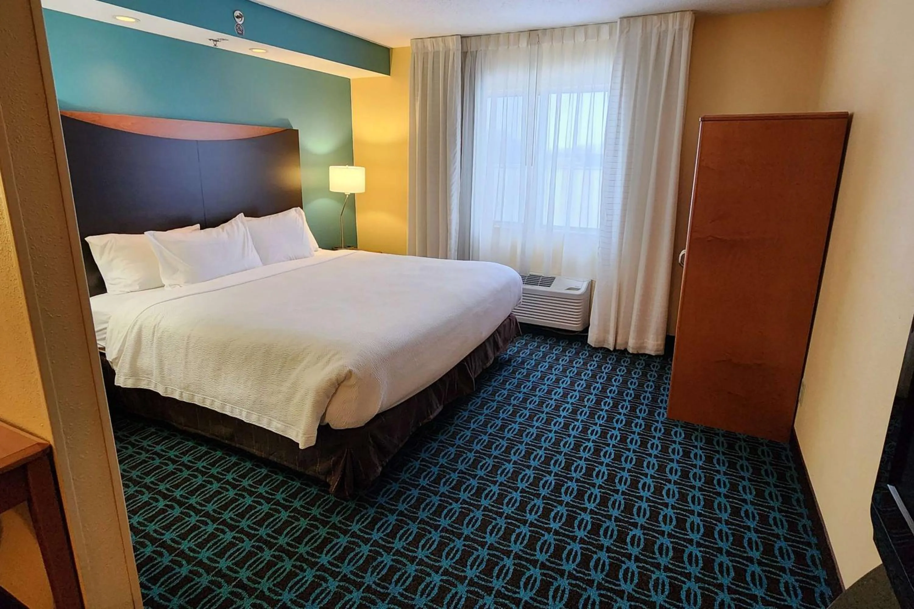 Photo of the whole room, Bed in AmericInn by Wyndham St Cloud MN Shopping Area