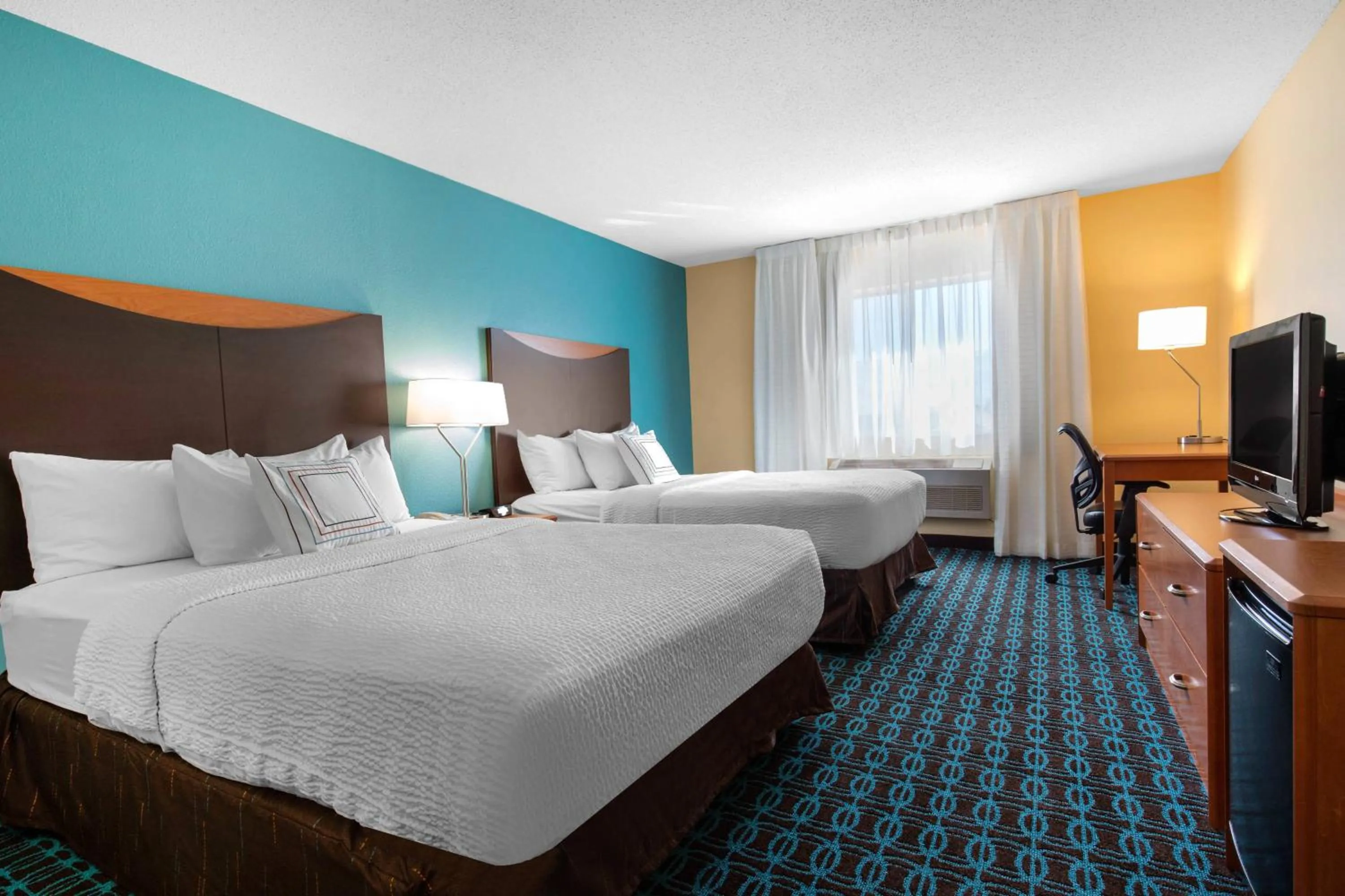 Photo of the whole room, Bed in AmericInn by Wyndham St Cloud MN Shopping Area
