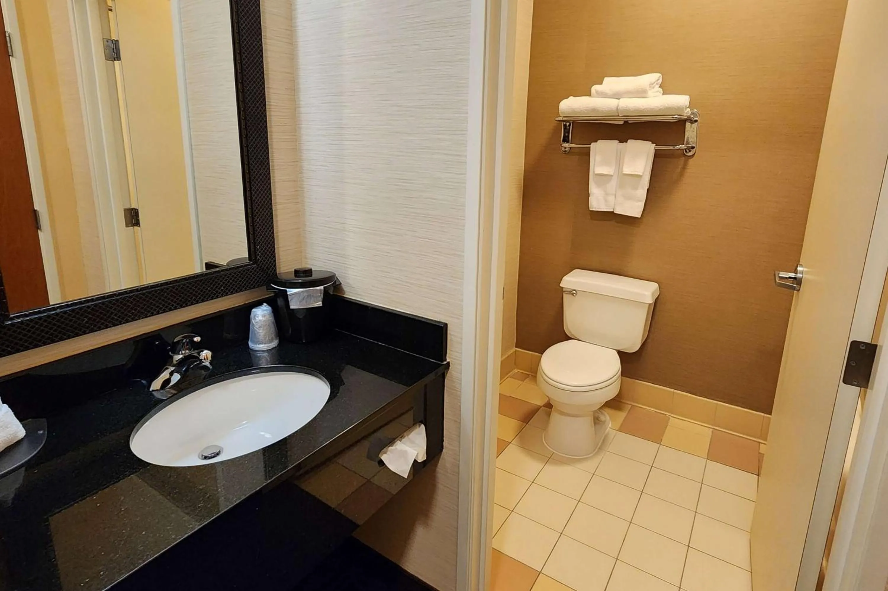 TV and multimedia in AmericInn by Wyndham St Cloud MN Shopping Area