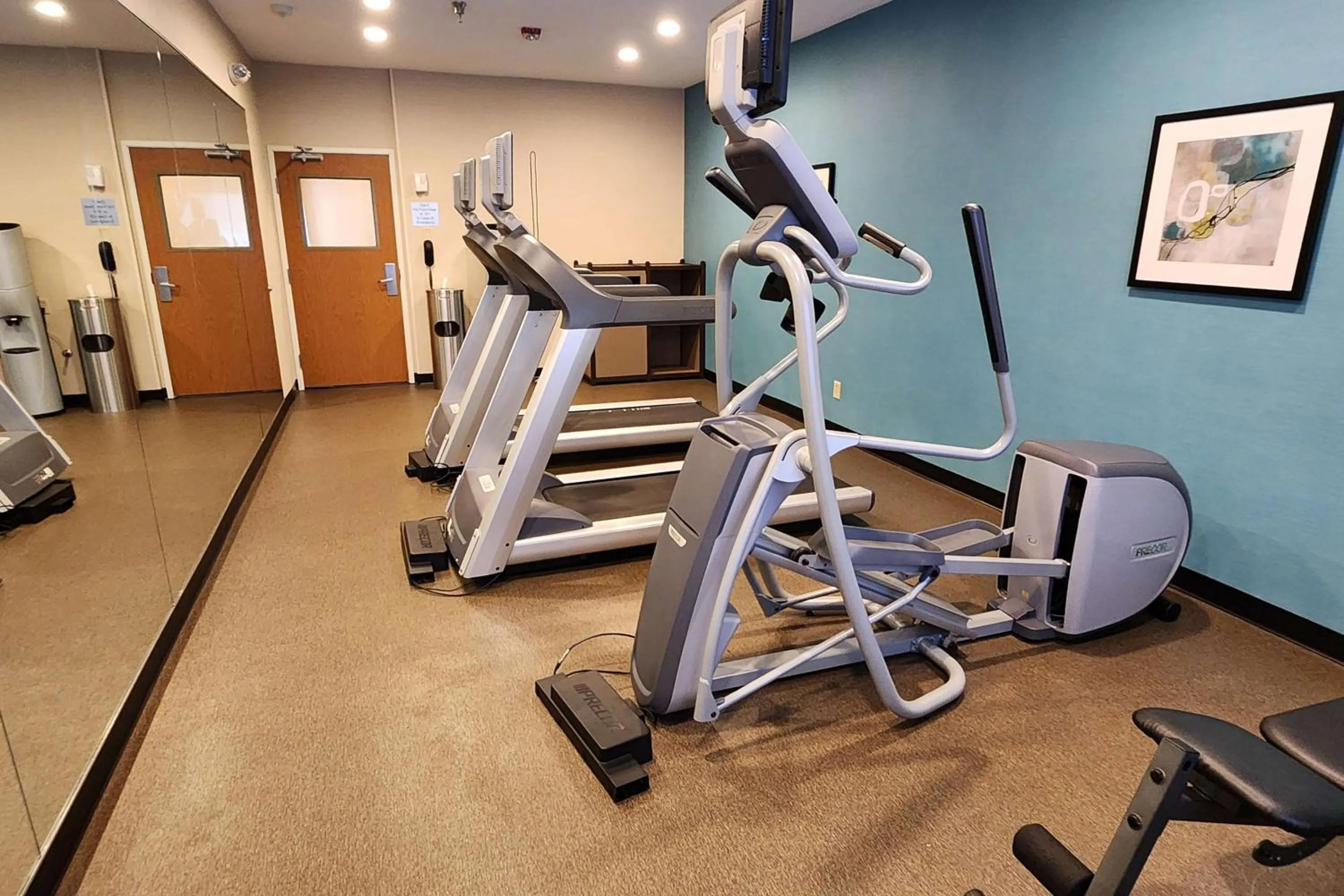 Fitness centre/facilities in AmericInn by Wyndham St Cloud MN Shopping Area