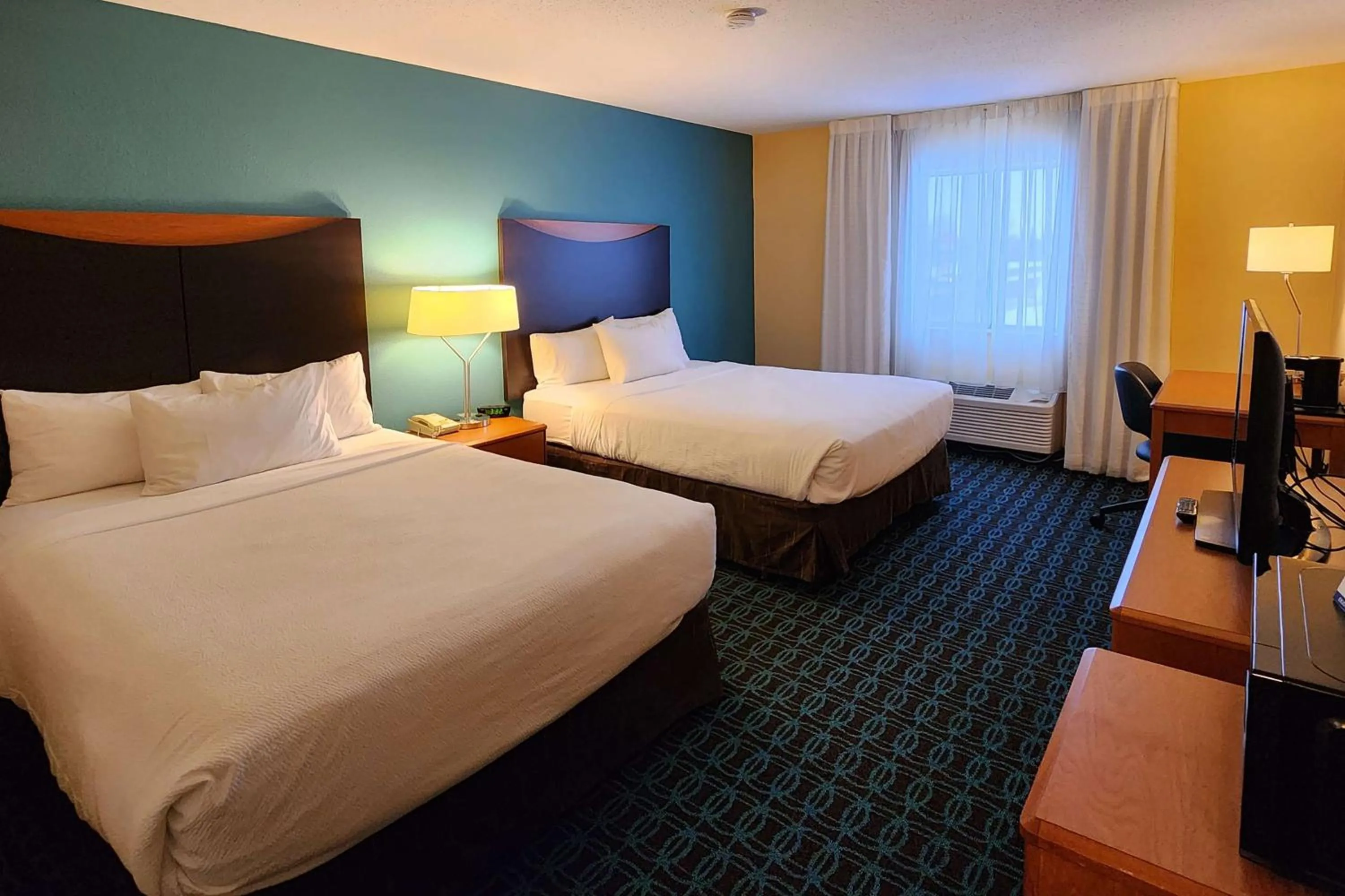 Photo of the whole room, Bed in AmericInn by Wyndham St Cloud MN Shopping Area