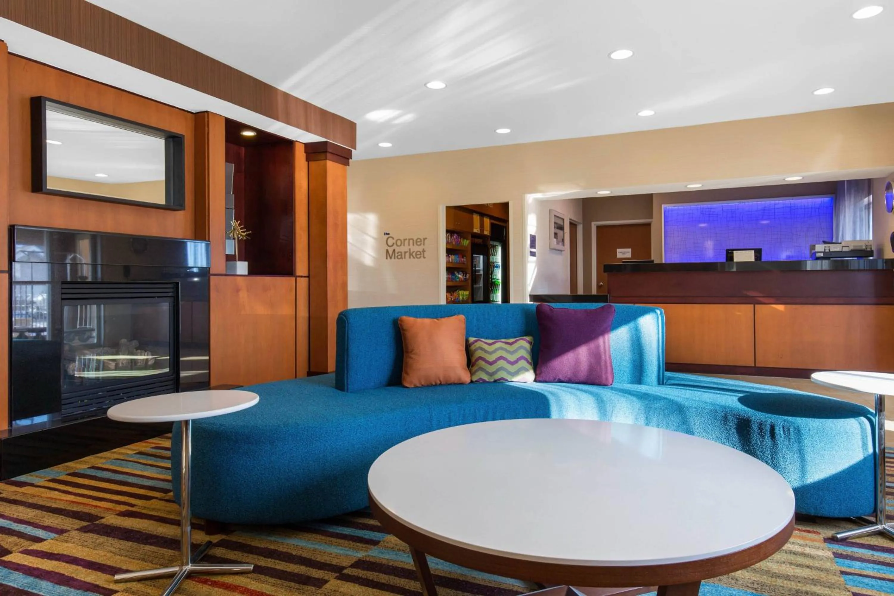 Lobby or reception in AmericInn by Wyndham St Cloud MN Shopping Area