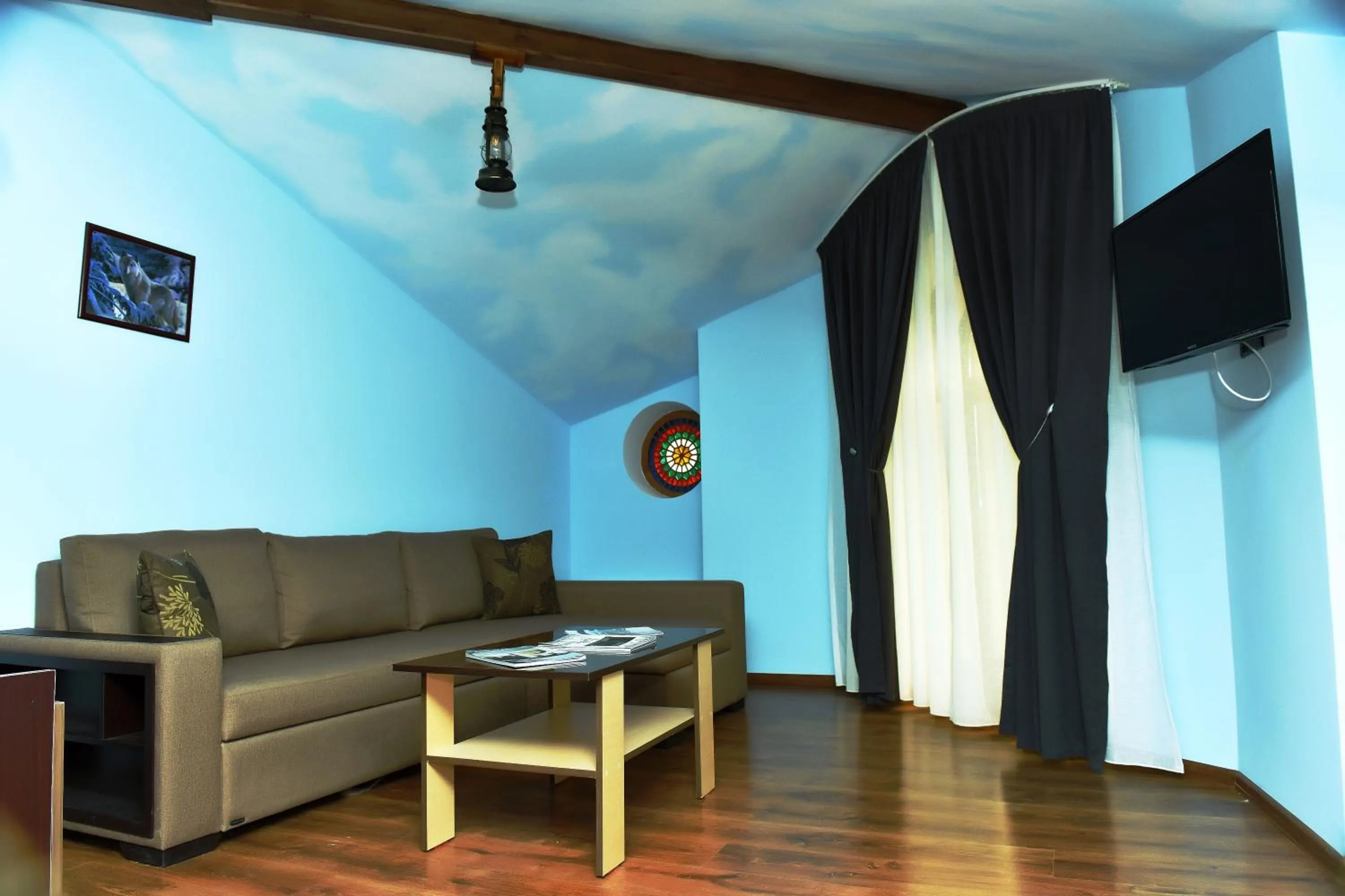 Living room in Yaffle Inn Shaki Boutique Hotel